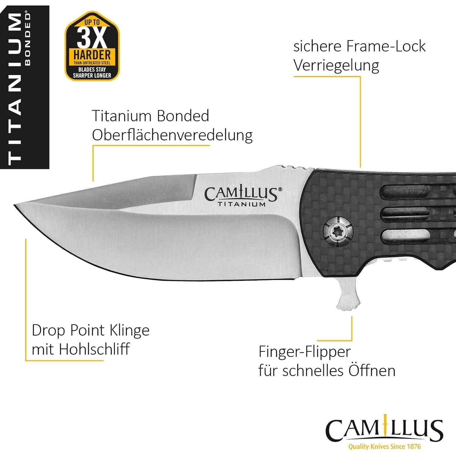 Cuchillo Plegable Camillus Dominator II 17.78 cm Acero VG10
