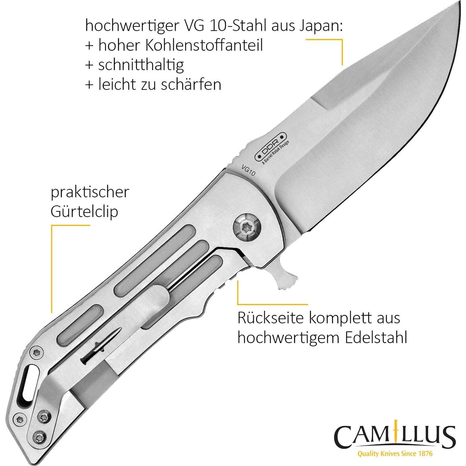 Cuchillo Plegable Camillus Dominator II 17.78 cm Acero VG10