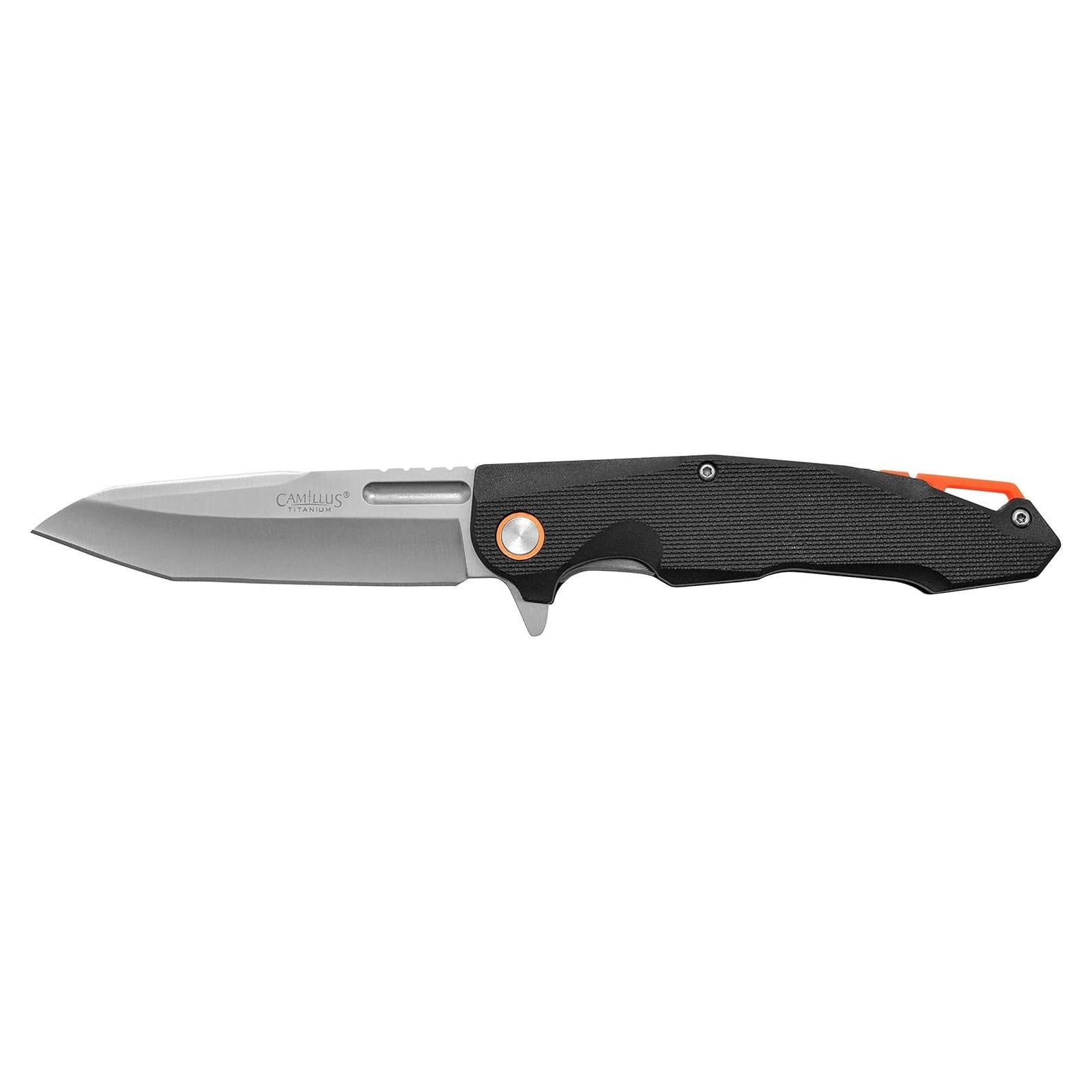 Cuchillo Plegable Camillus Regent 21 cm Acero Inoxidable Negro