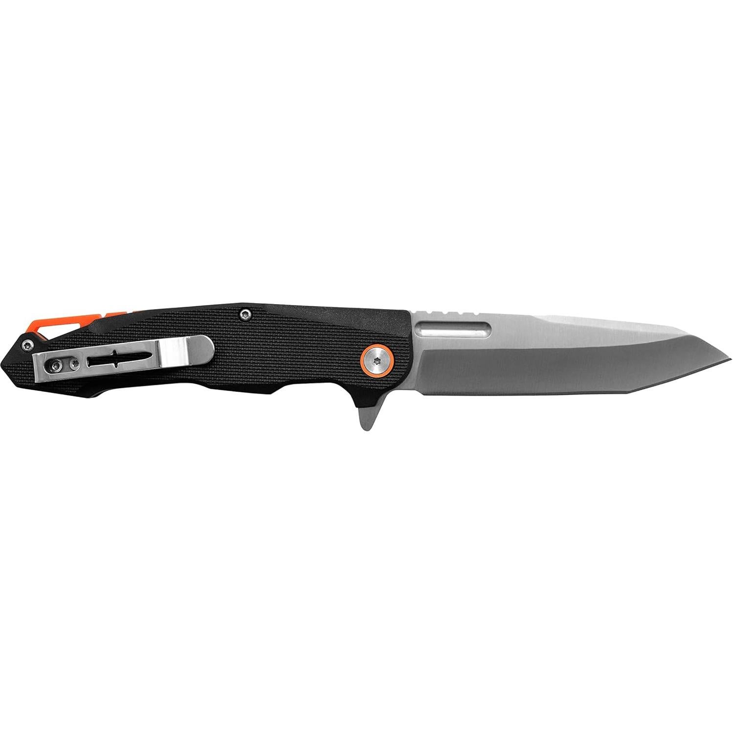 Cuchillo Plegable Camillus Regent 21 cm Acero Inoxidable Negro