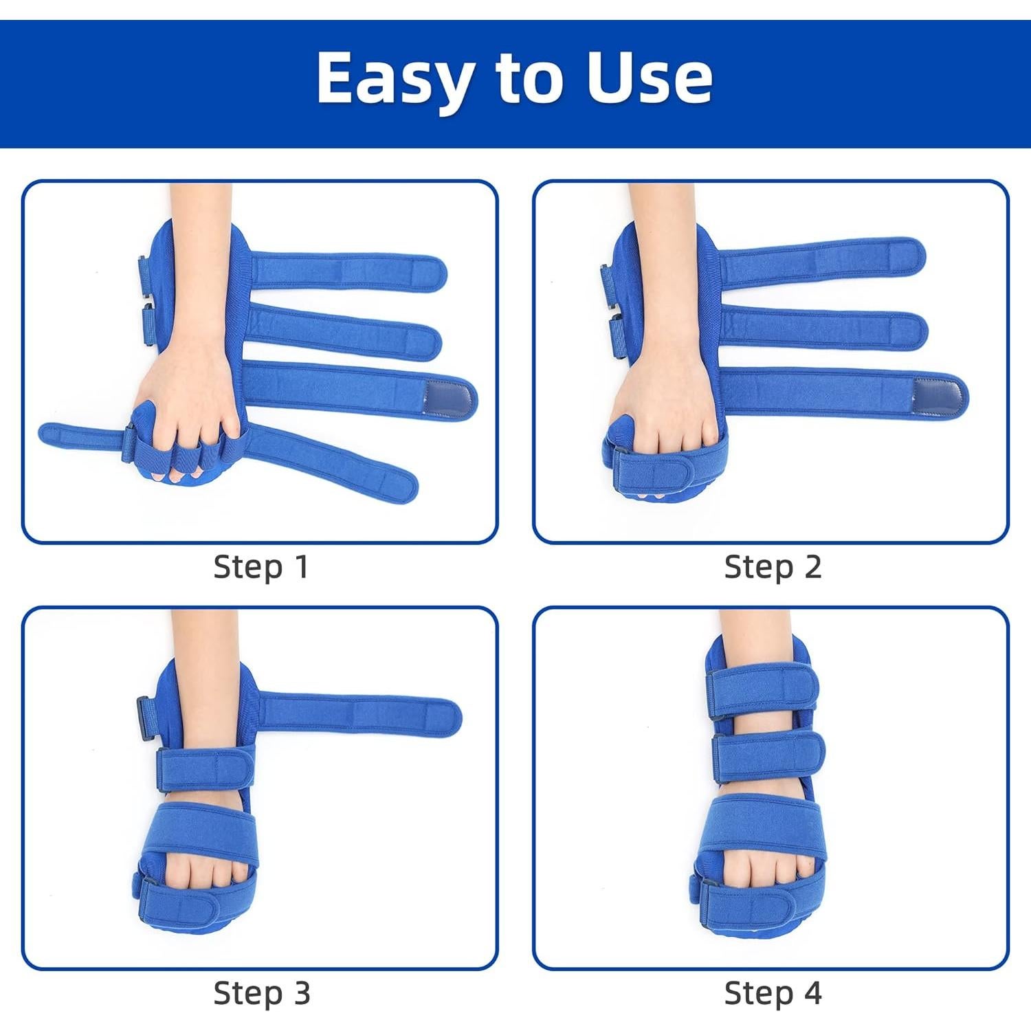 Férula de Mano en Reposo Fanwer Grande Izquierda para Recuperación