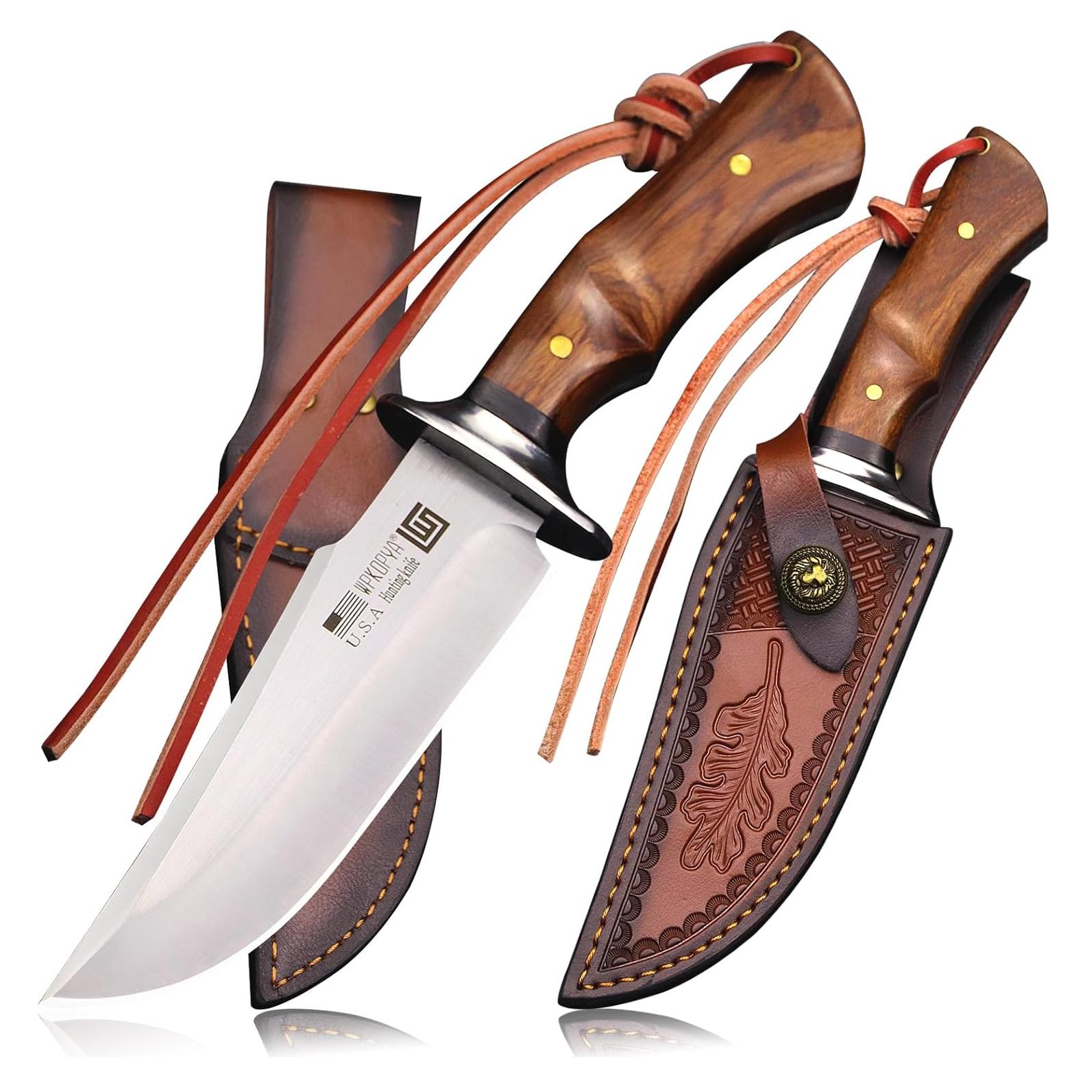 Cuchillo de Caza WPKOPYA WK01A Acero 440C 26.5 cm + Funda