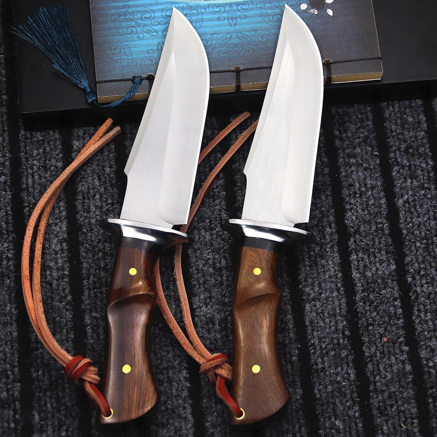 Cuchillo de Caza WPKOPYA WK01A Acero 440C 26.5 cm + Funda