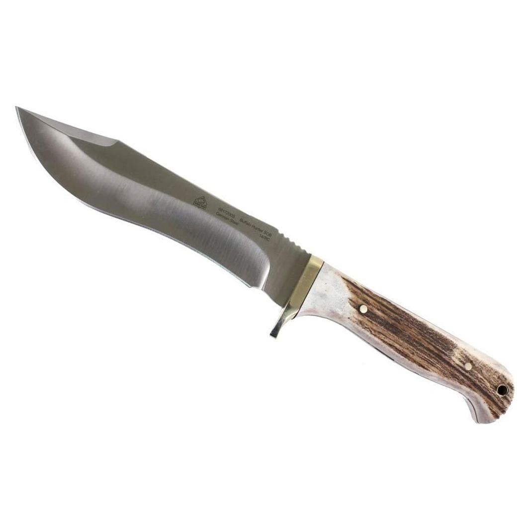 Cuchillo de Caza Puma SGB Buffalo Hunter con Funda de Cuero