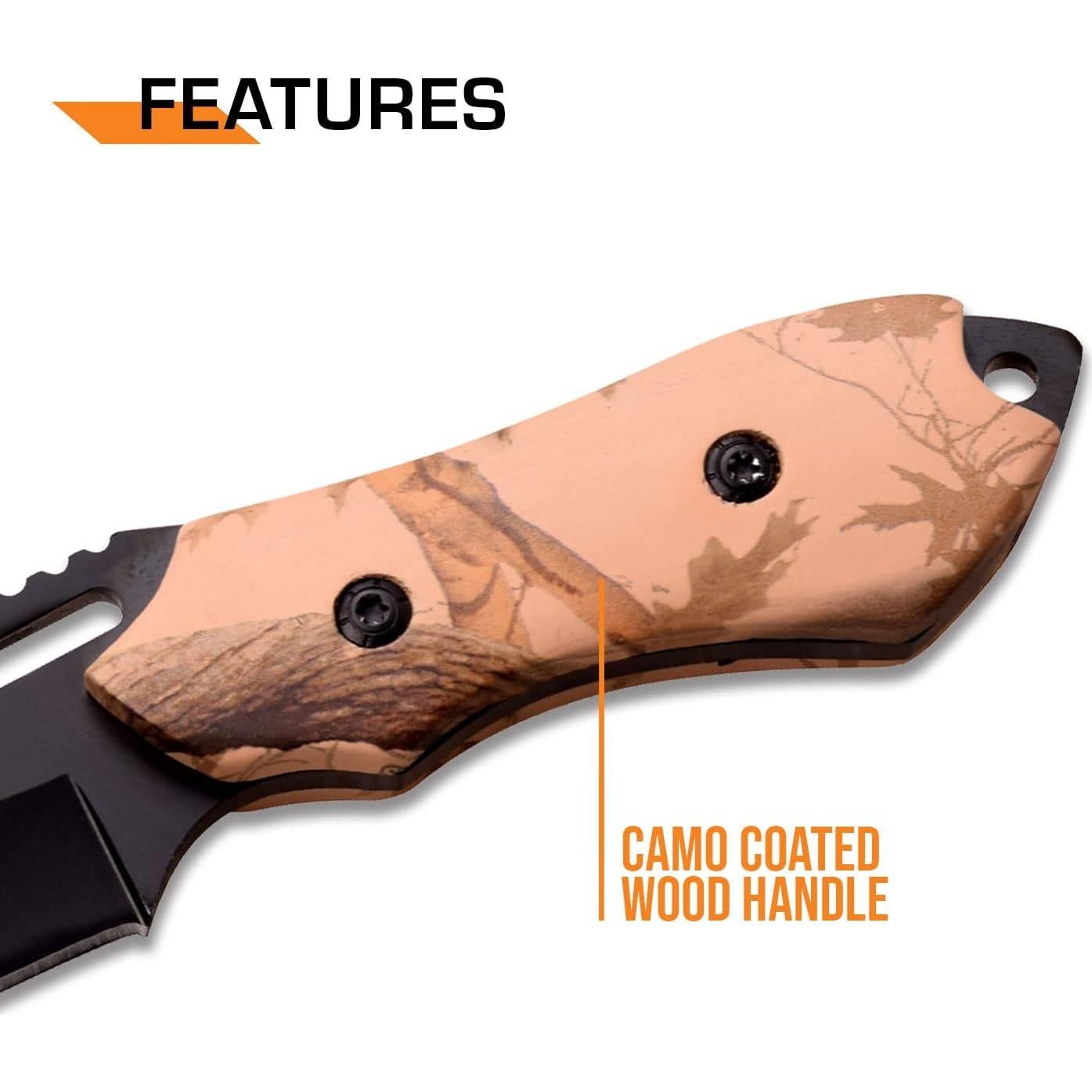 Cuchillo de Hoja Fija Elk Ridge 562BC - 15.24 cm Acero Inoxidable