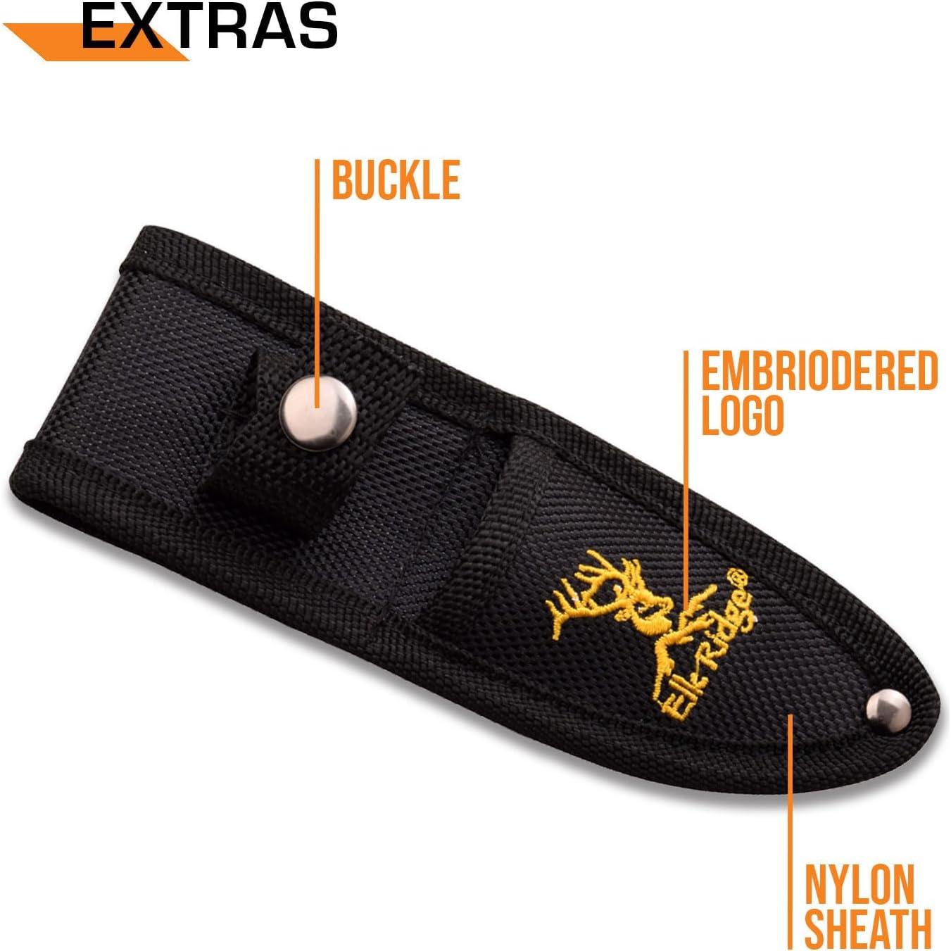 Cuchillo de Hoja Fija Elk Ridge 562BC - 15.24 cm Acero Inoxidable