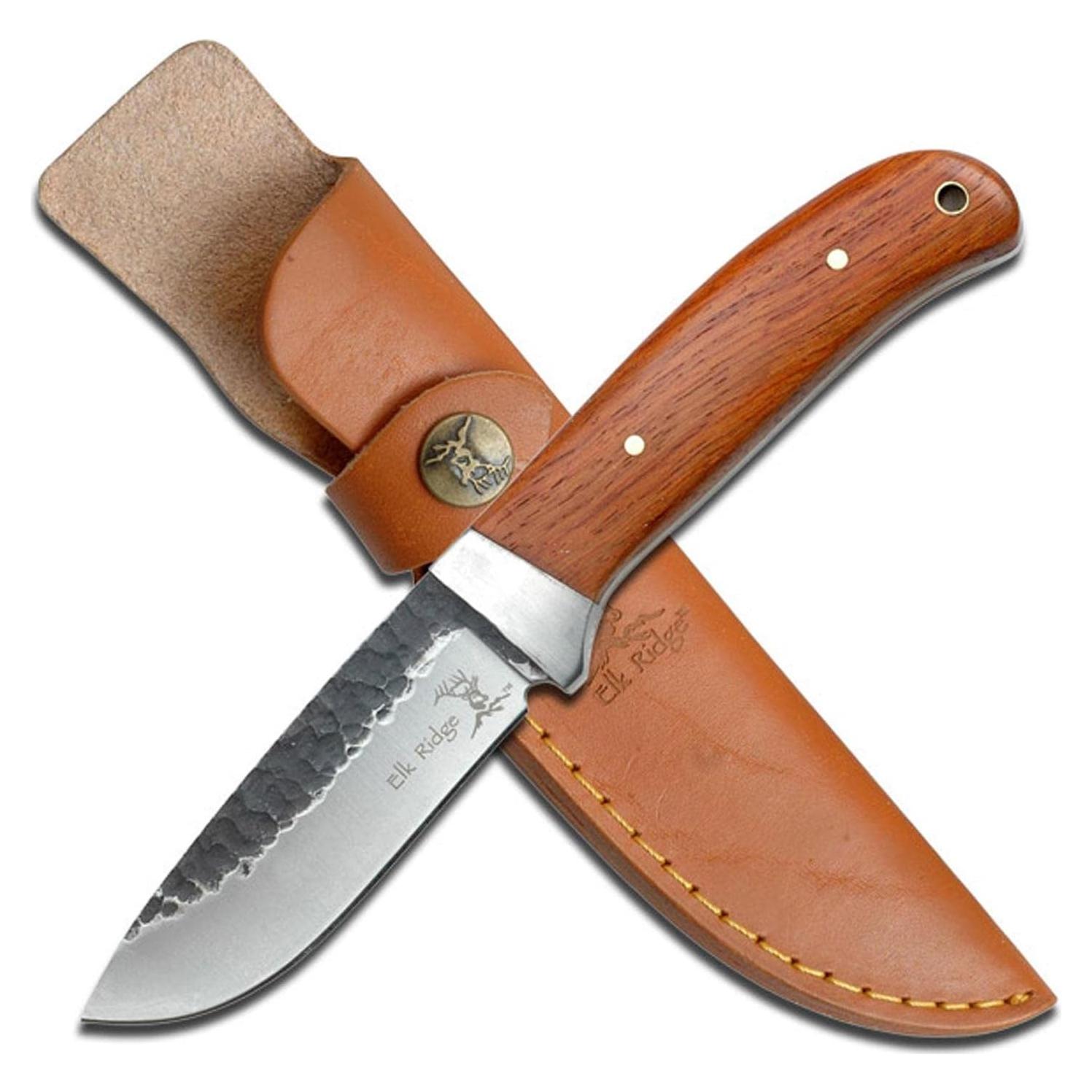 Cuchillo Fijo Elk Ridge ER-268 de Acero Inoxidable 20.32 cm