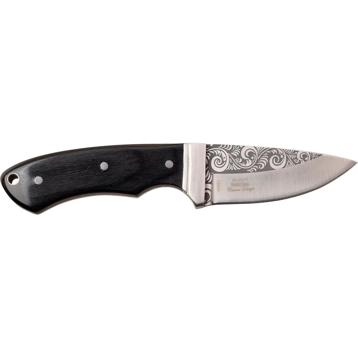 Cuchillo Fijo Elk Ridge 200-18BK-ER 15.24 cm Acero Inoxidable