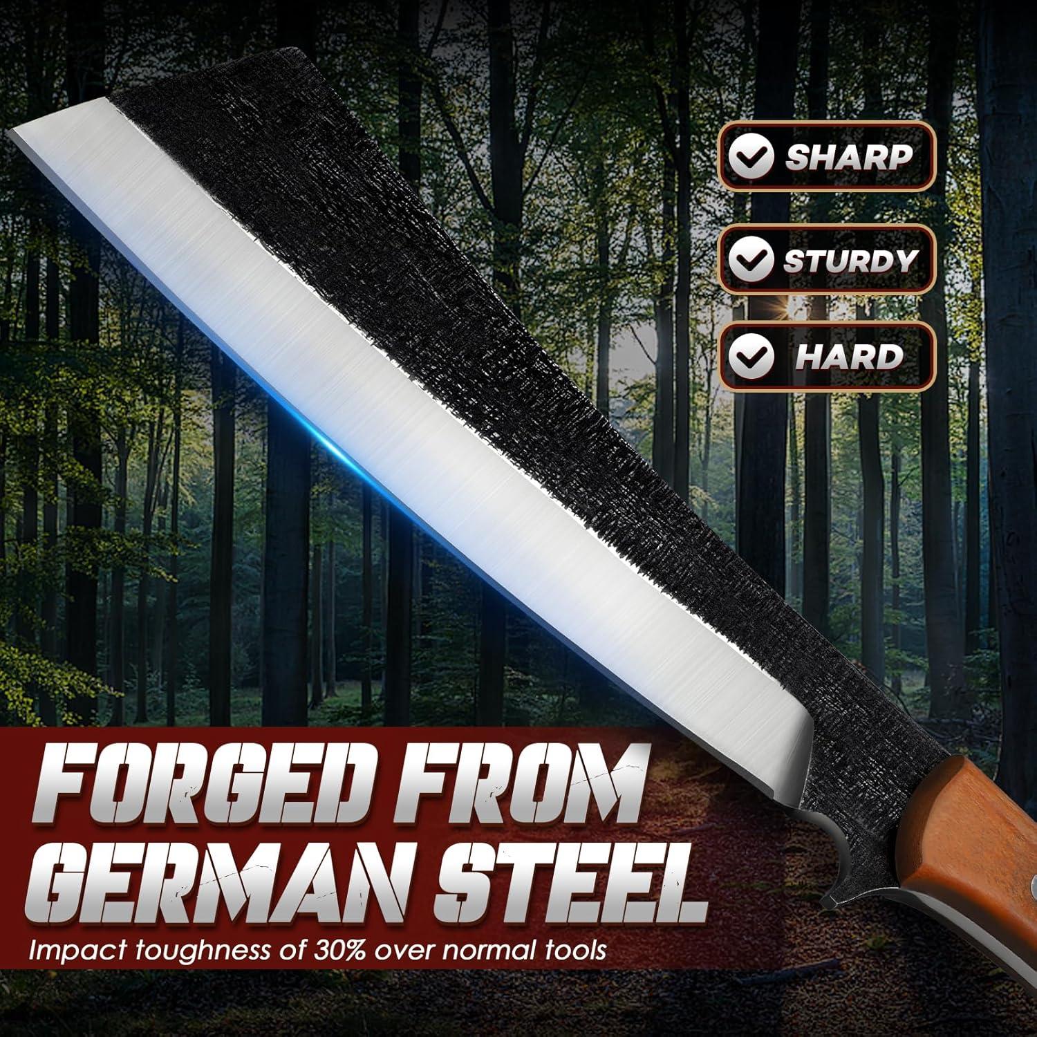 Machete Freelander de Acero Alto Carbono 23.88 cm con Funda