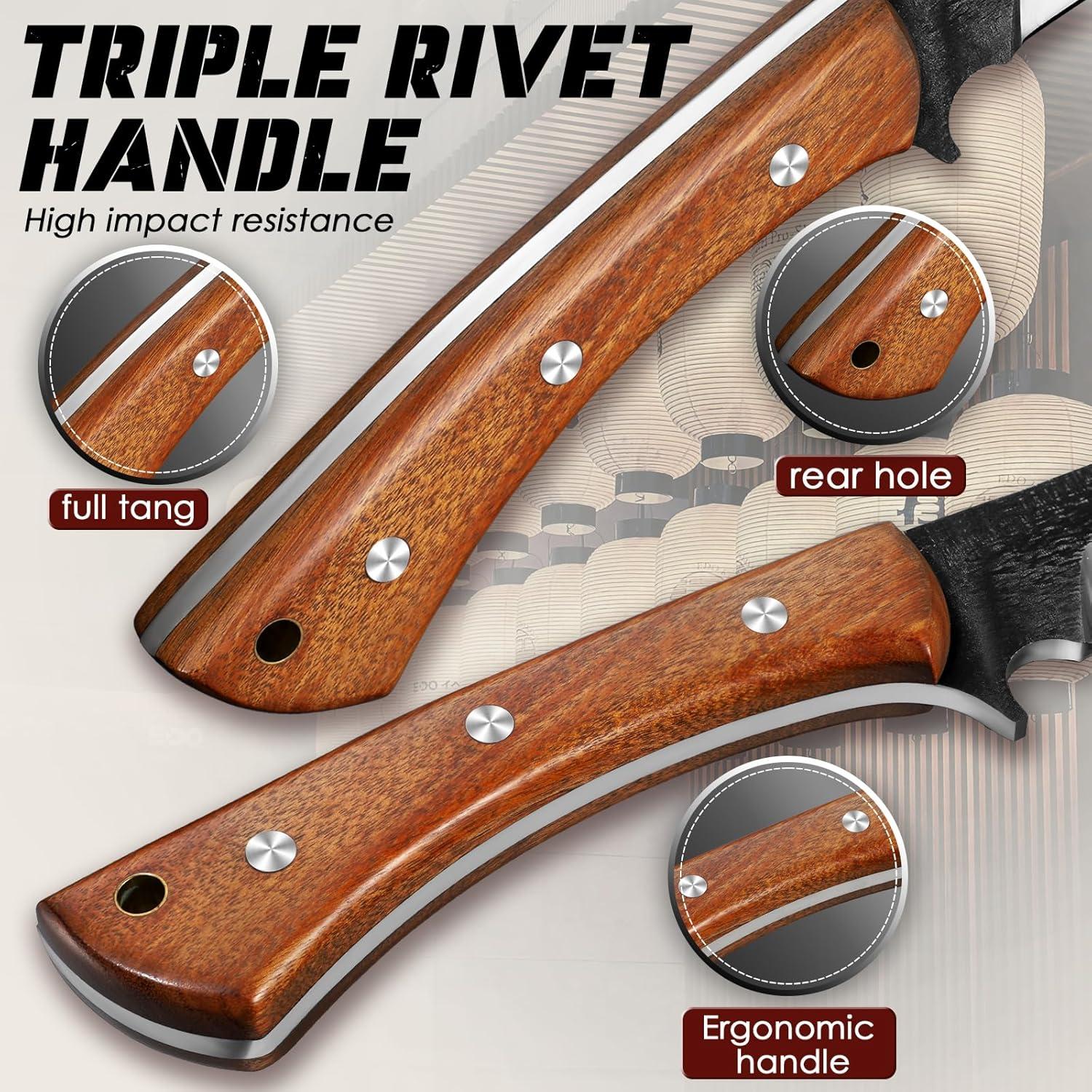 Machete Freelander de Acero Alto Carbono 23.88 cm con Funda