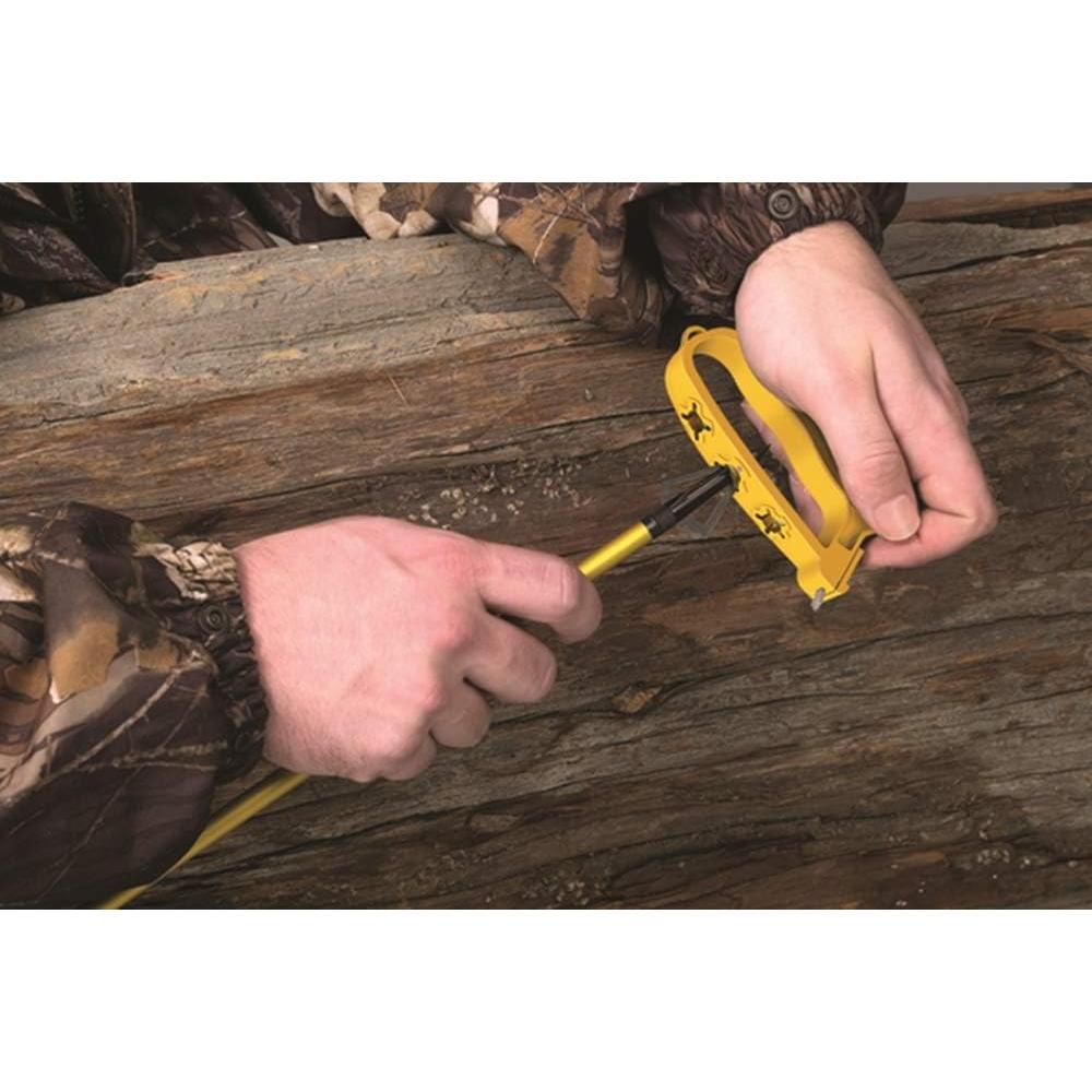 Afiladora de Puntas de Flecha Smith's - Camo - Ligera y Duradera