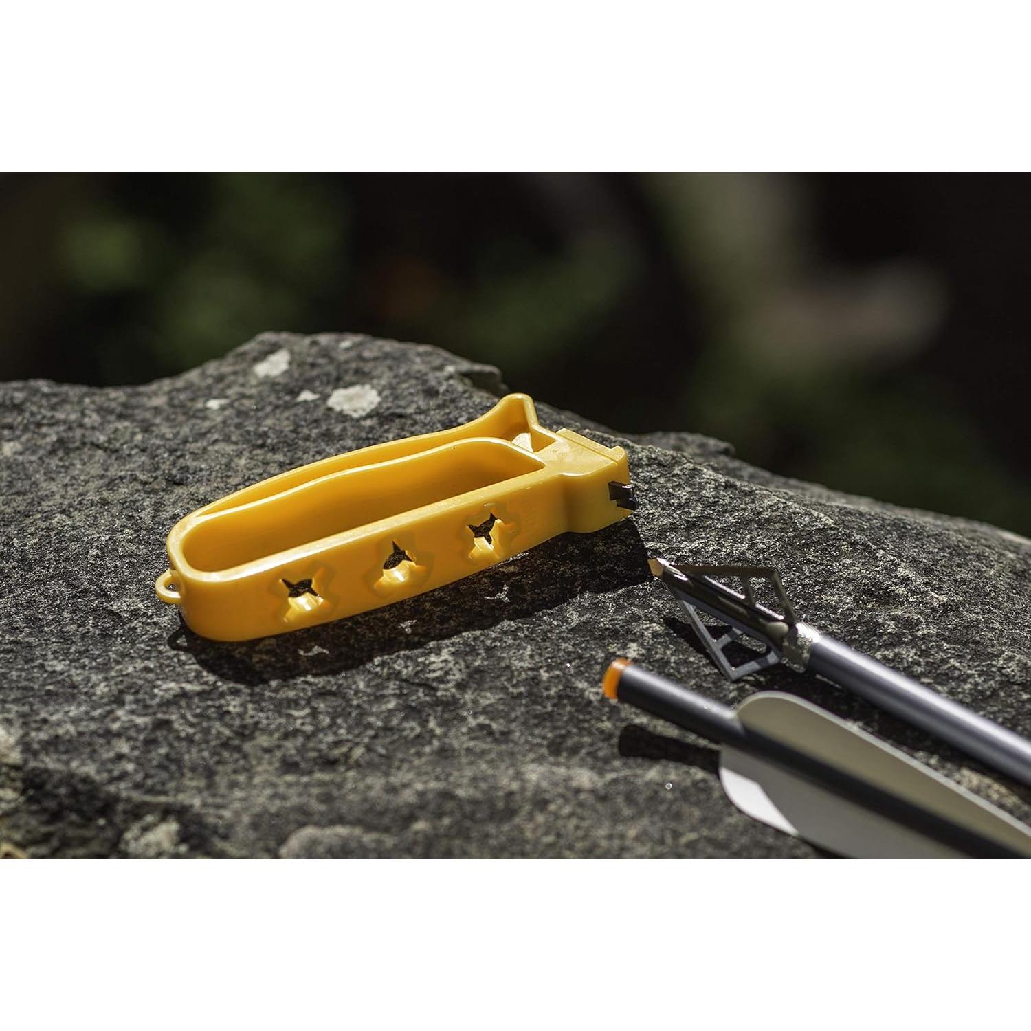 Afiladora de Puntas de Flecha Smith's - Camo - Ligera y Duradera