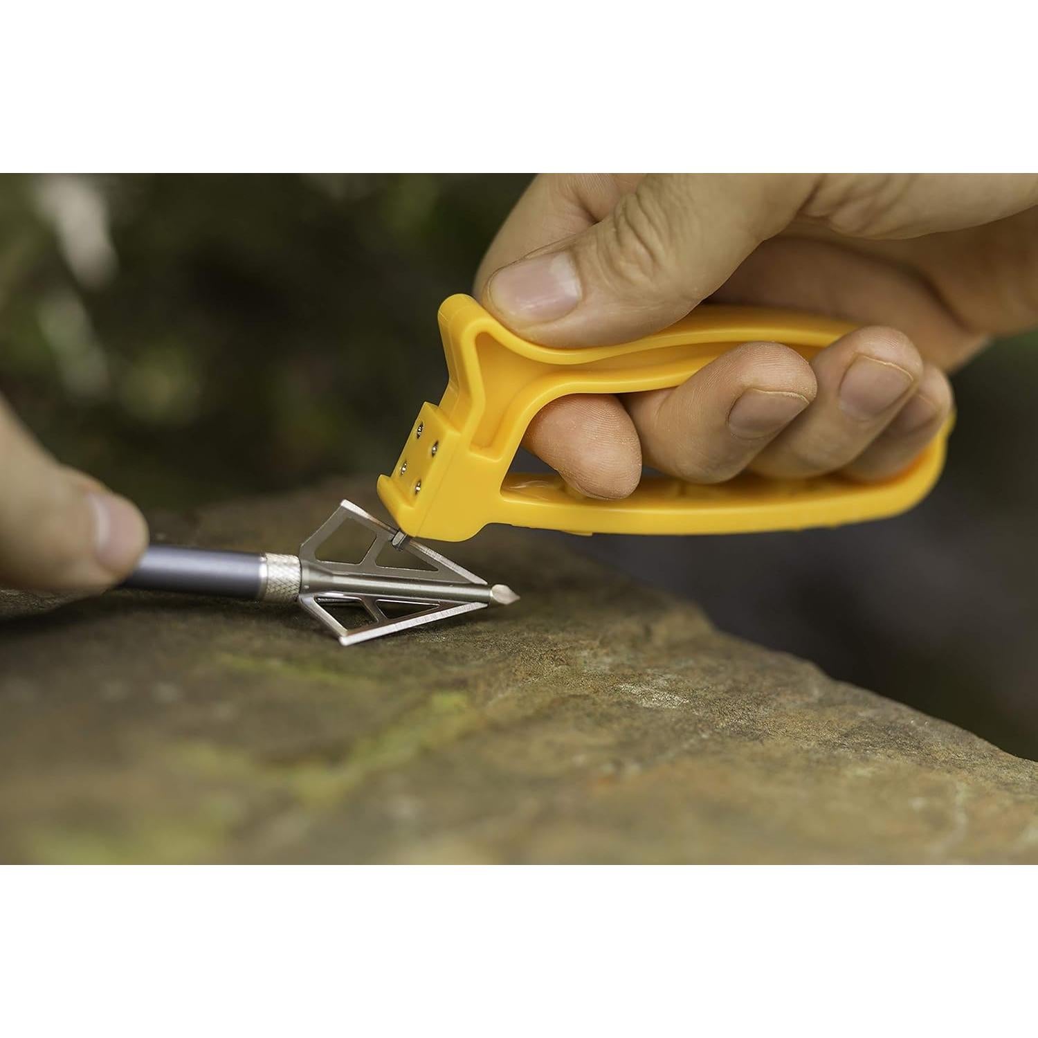 Afiladora de Puntas de Flecha Smith's - Camo - Ligera y Duradera