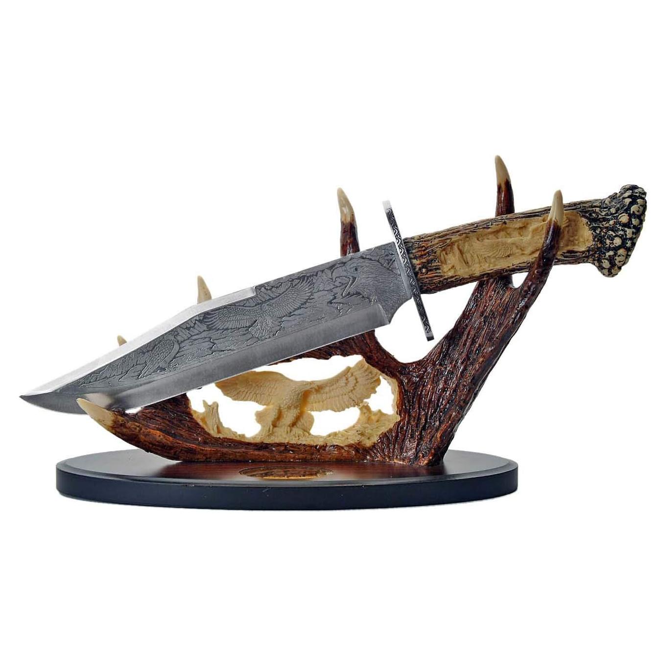 Cuchillo de Exhibición SZCO 211165-DE con Mango de Asta 38.1 cm