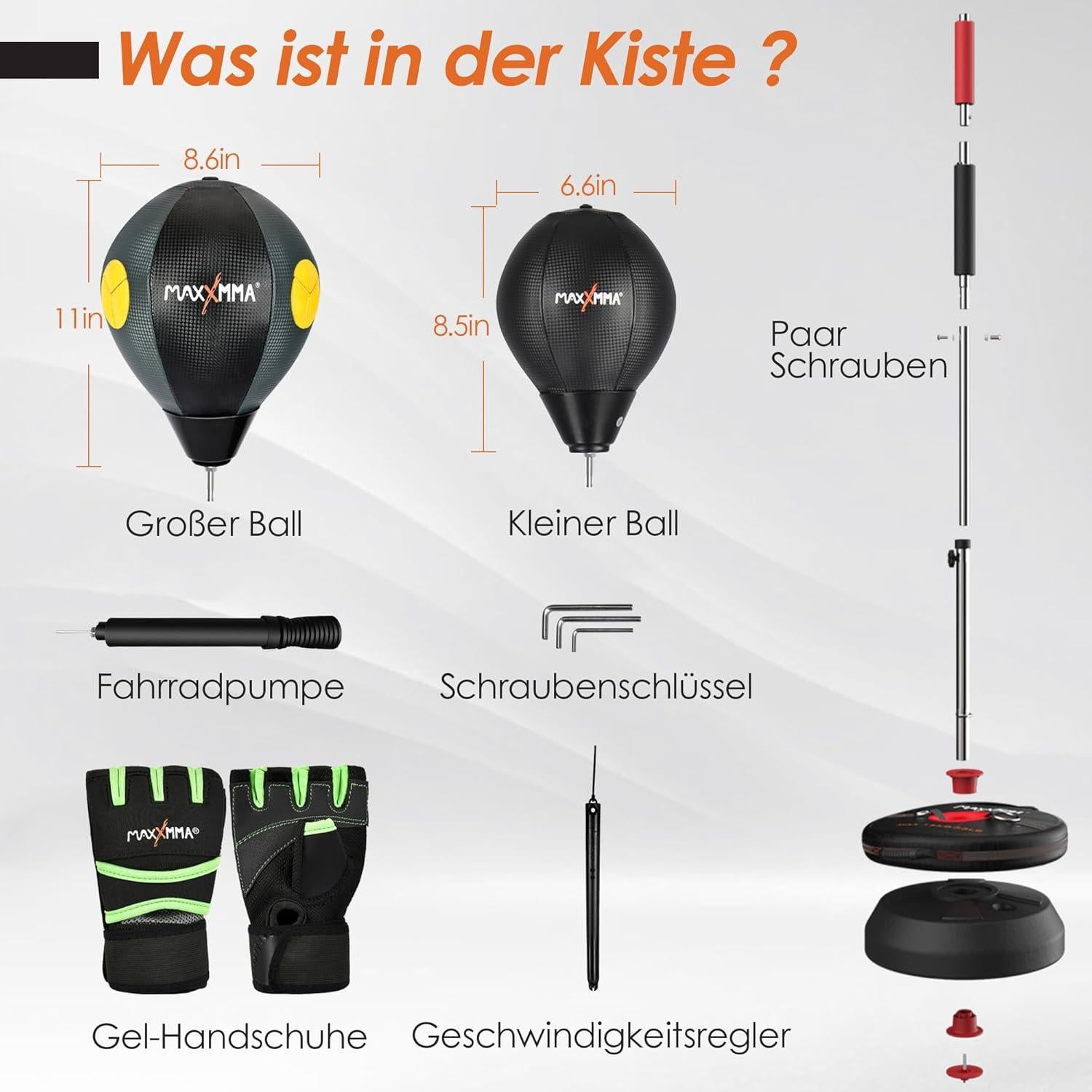 Kit de Bolsa de Reflexión Avanzado MaxxMMA 2.0 - Boxeo