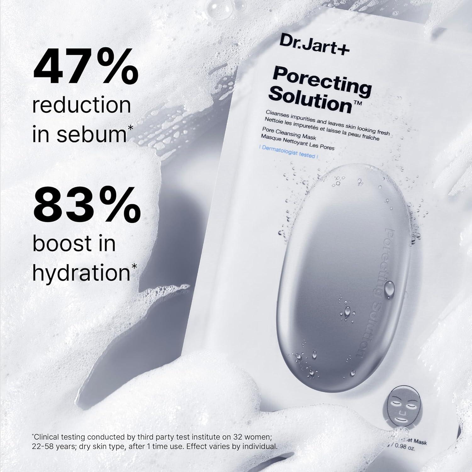 Máscara Facial de Carbón Dr.Jart+ Porecting 30g para Piel Grasa