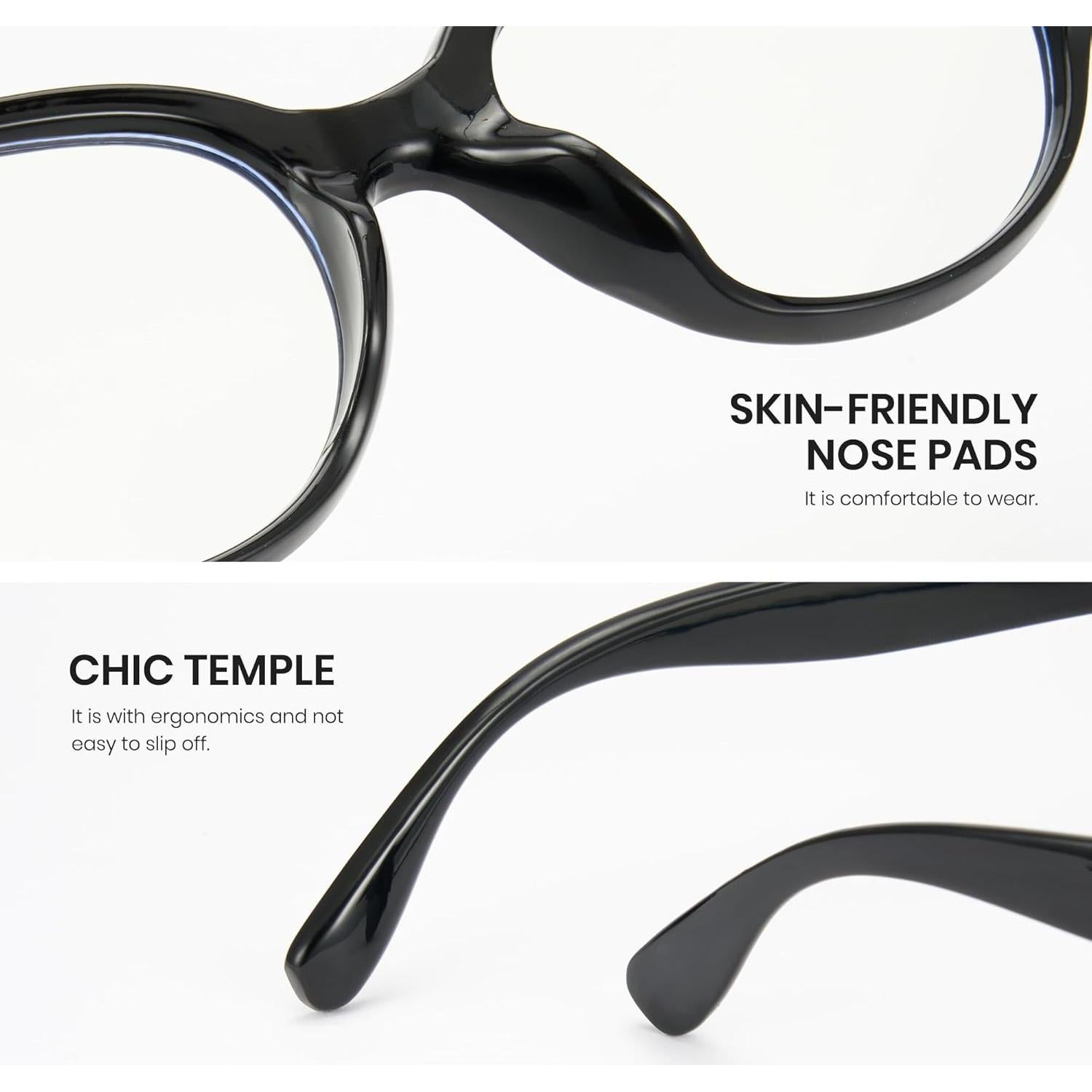 Gafas de luz azul Cat Eye Cyxus para mujeres - Protección UV