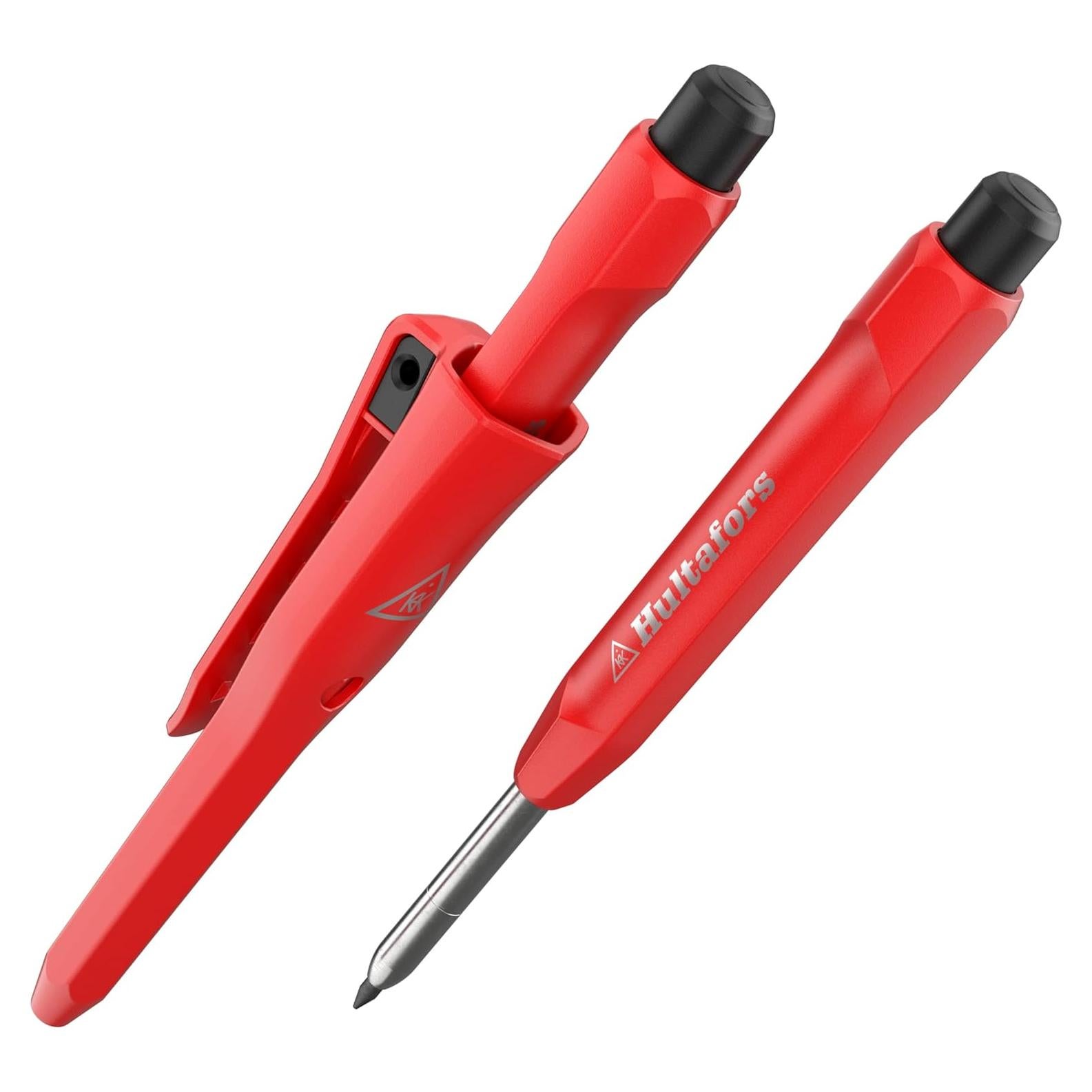 Marcador Seco Hultafors 650100 con Afilador Ergonómico