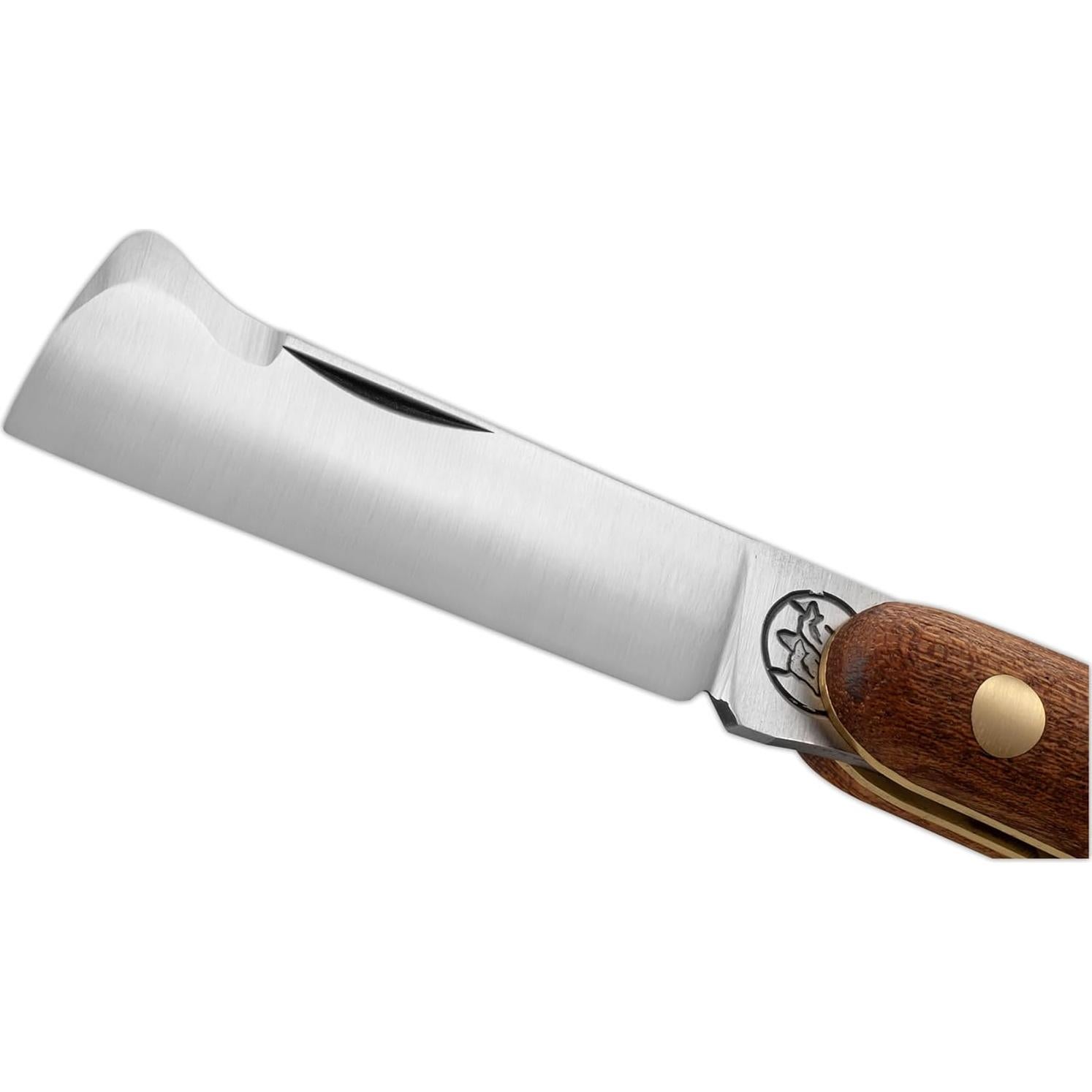 Cuchillo de Injerto Due Buoi 202L - Acero Carbono BÖHLER K720