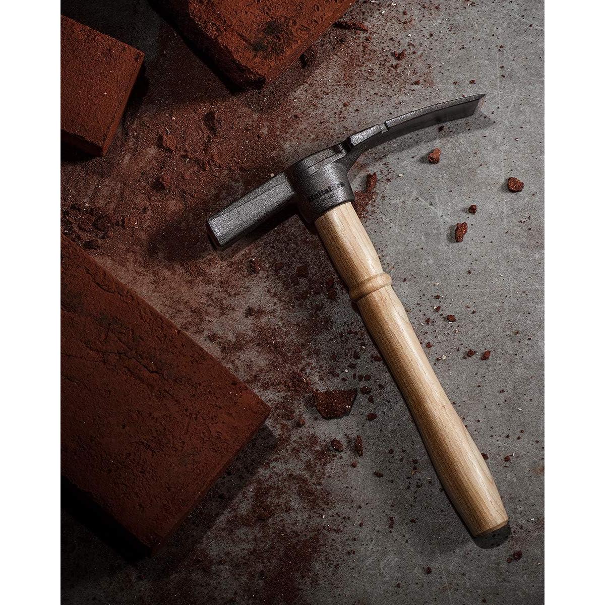 Martillo de Albañil Hultafors M 600 - Hierro y Mango de Nogal