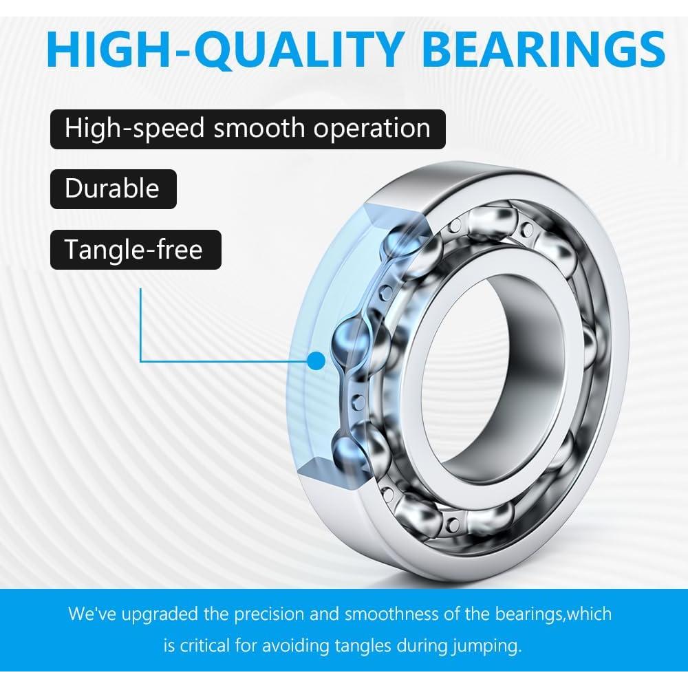 Cuerda de saltar con peso H HANDIO 3.05m ajustable para boxeo