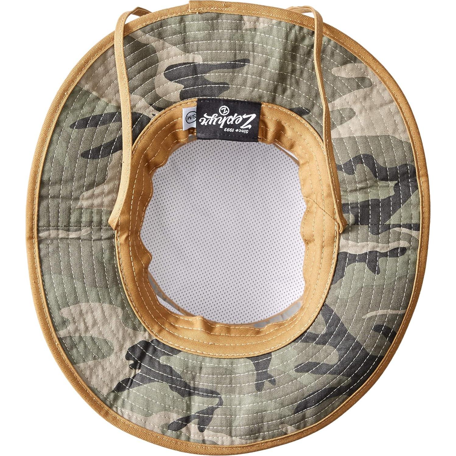 Sombrero de Cubo Machete para Hombres Camuflaje Grande
