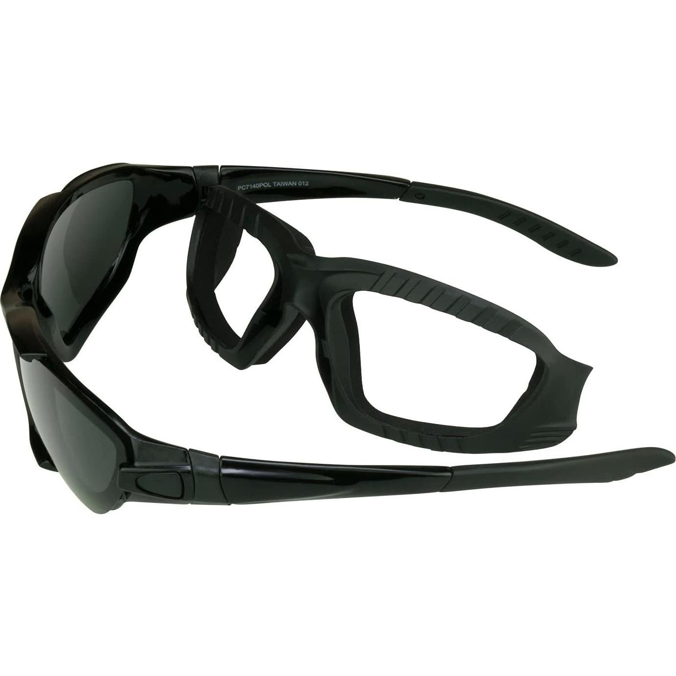 Gafas de seguridad Bikershades Slider Naranja con almohadilla