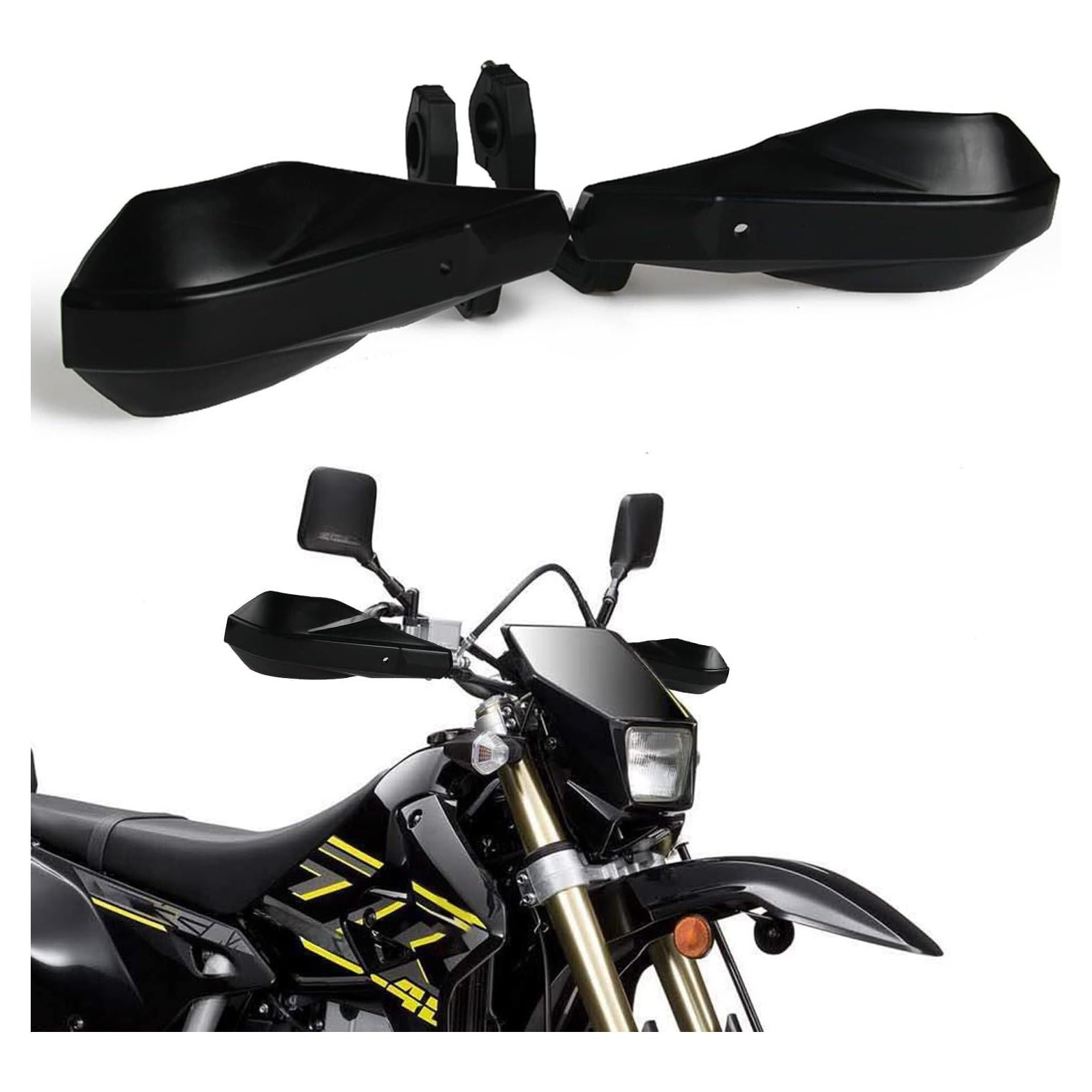 Protectores de Manos AnXin para Motocicleta 22mm y 28mm Negro