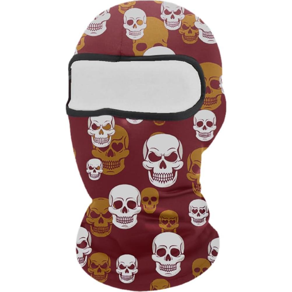 Máscara Balaclava Calavera UV para Motociclismo y Ciclismo