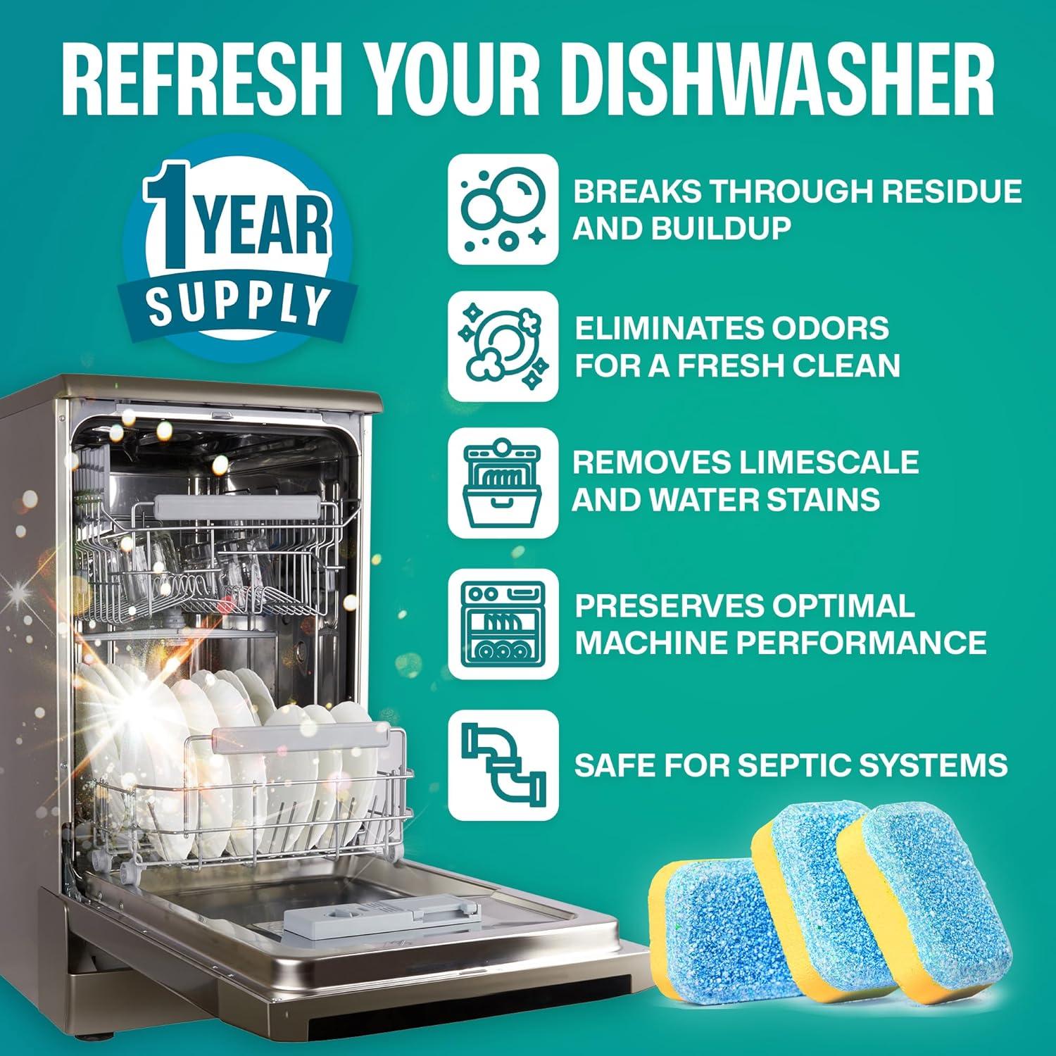 Tabletas Limpiadoras para Lavavajillas Sudstainables 24 Unidades