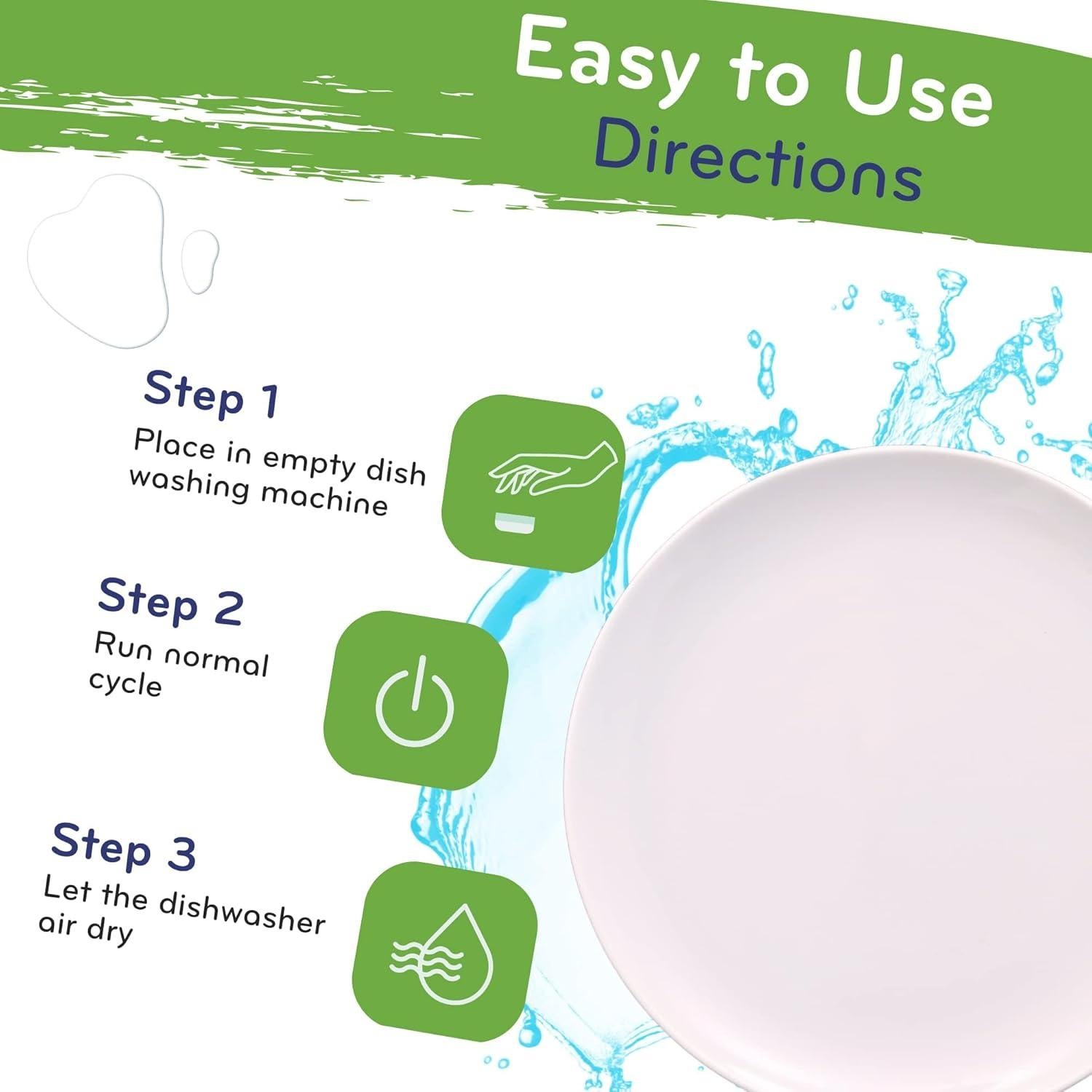 Limpiador de Lavavajillas Eco-Scrubz - 12 Tabletas Ecológicas