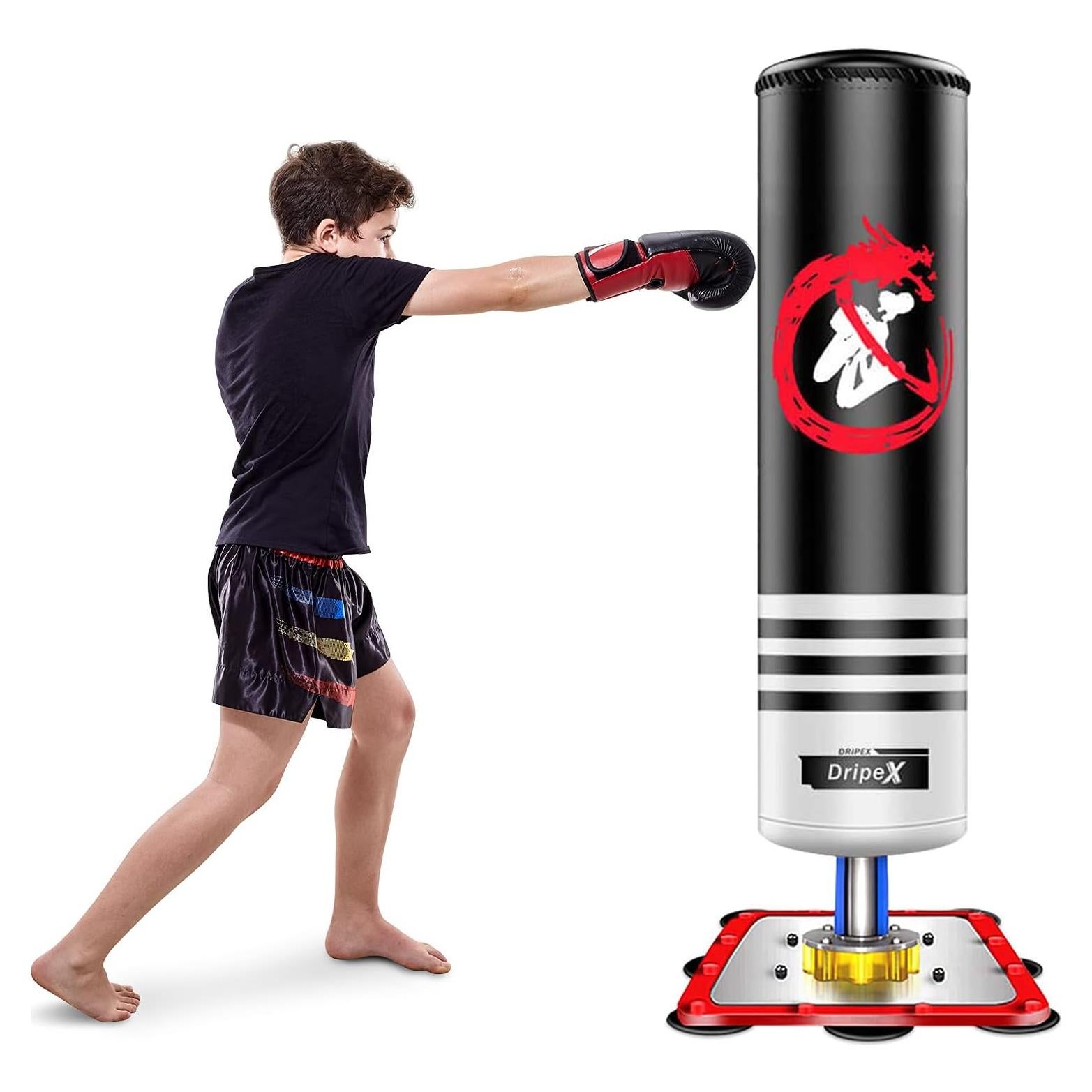 Saco de Boxeo Independiente Dripex para Niños 120 cm