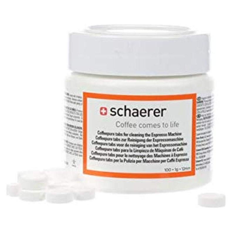 Tabletas de Limpieza Schaerer 9610000116 para Café Puro