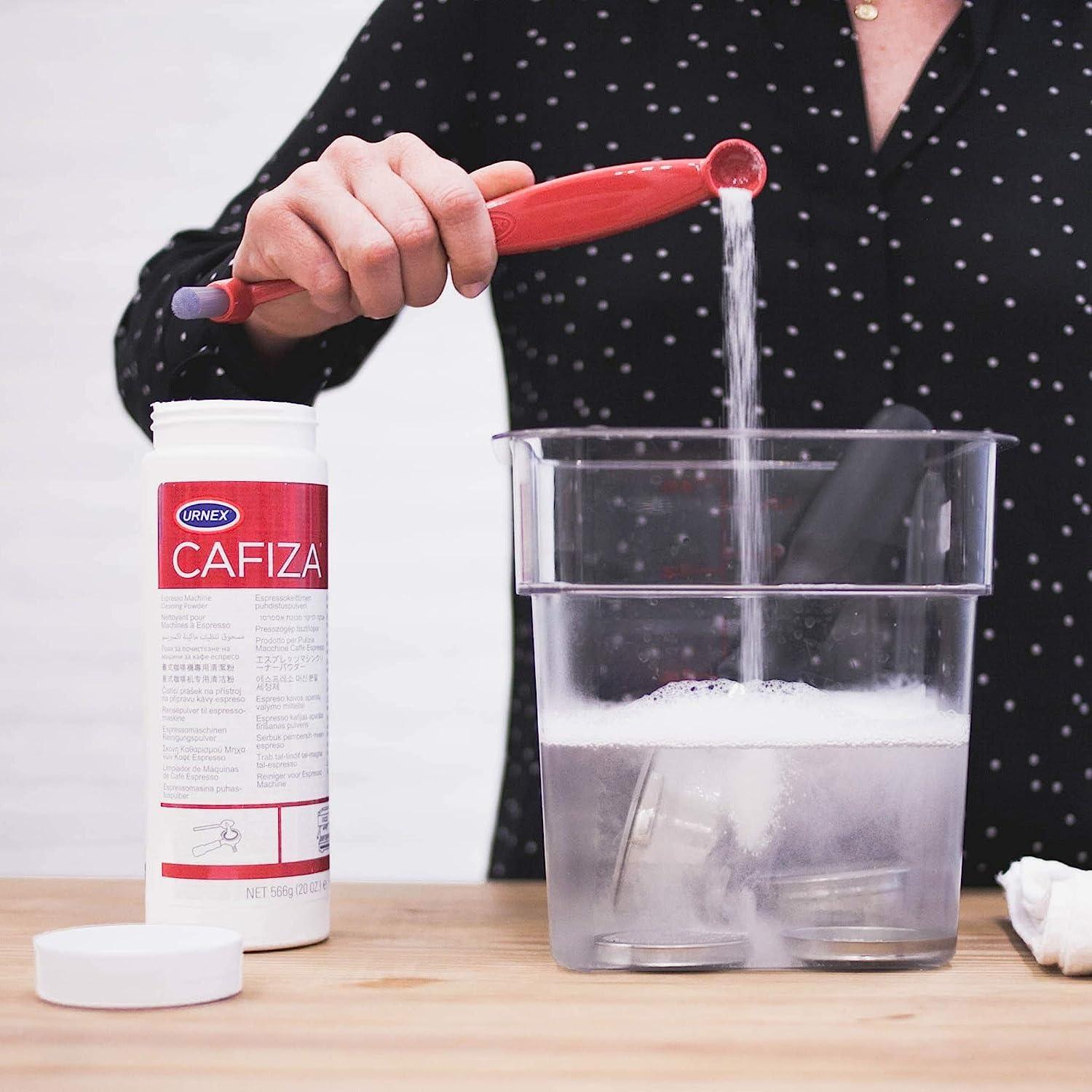 Urnex Cafiza Limpiador Profesional para Máquinas de Espresso 566g - 3 Paquetes