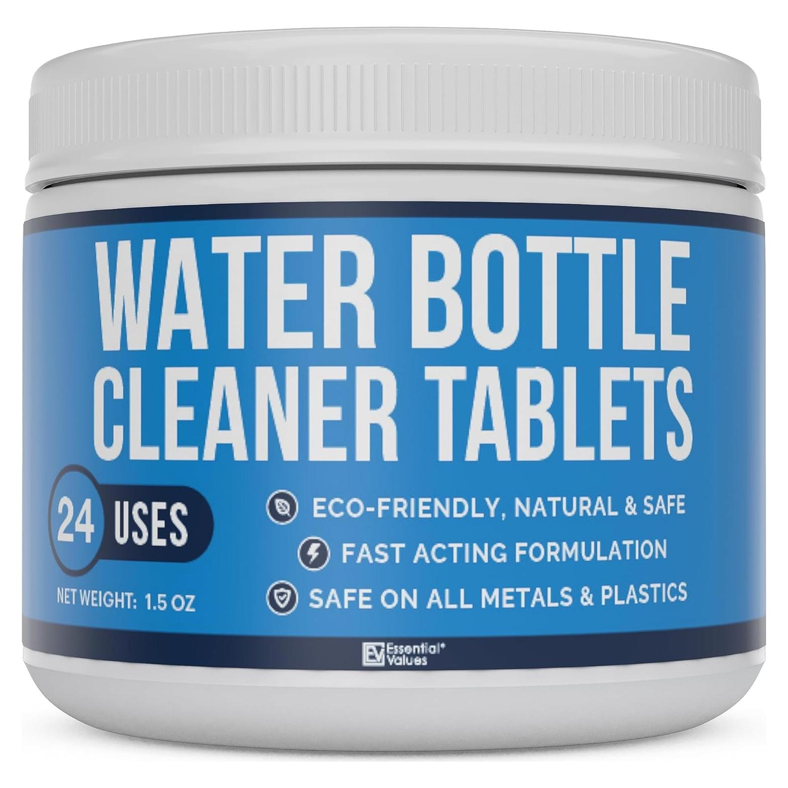 Limpiador de Botellas Essential Values - 24 Tabletas Biodegradables