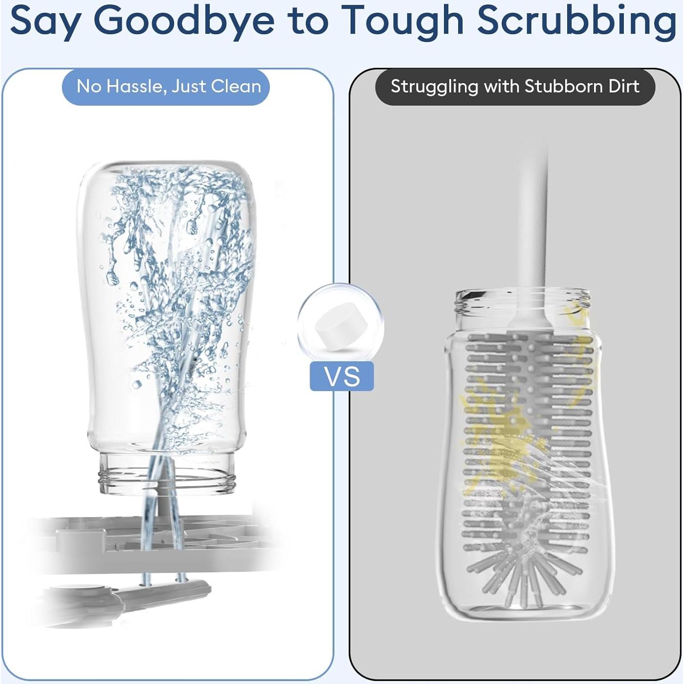 Tabletas de Detergente Profesional Momfann 150 Pcs para Biberones