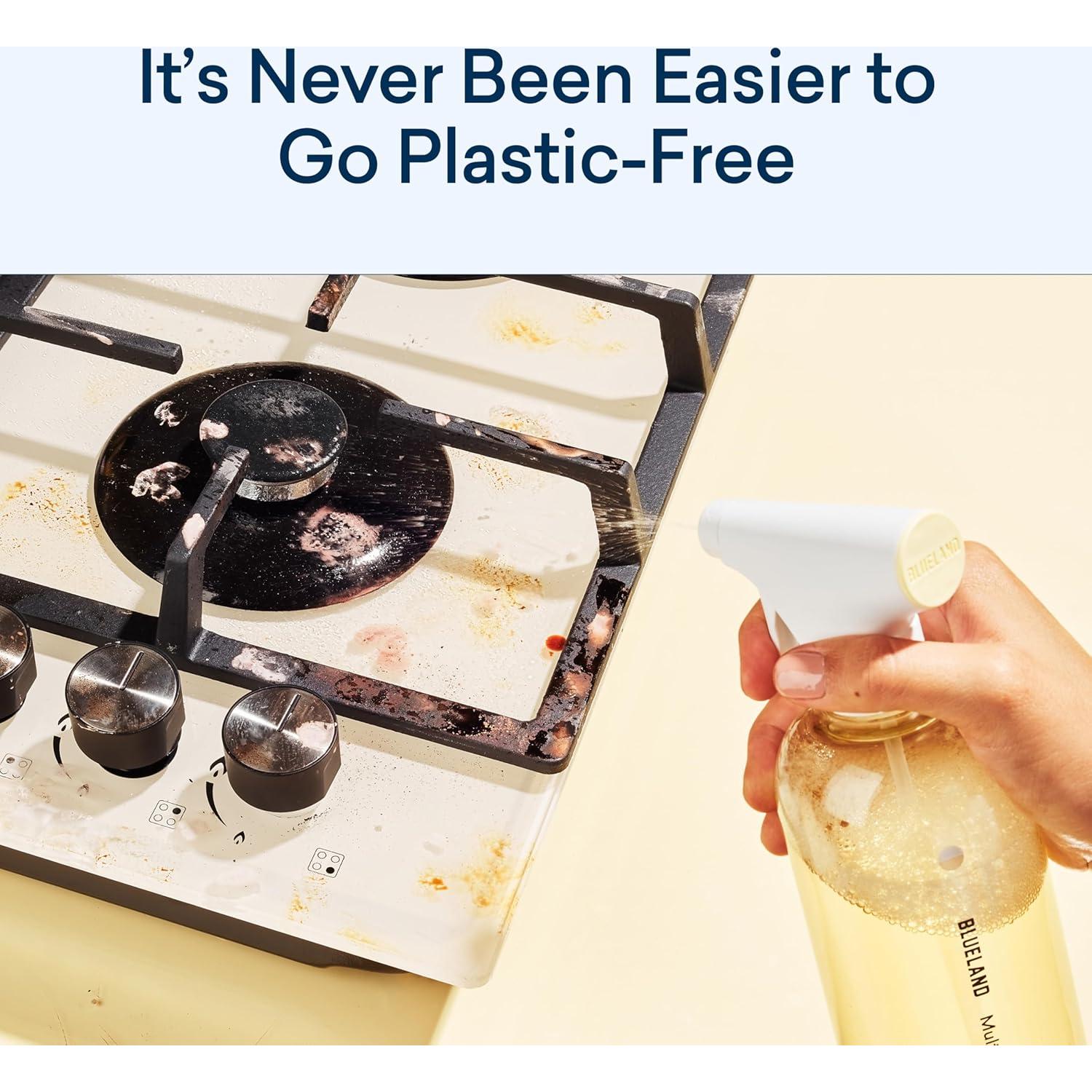 Limpiador Multi-superficie BLUELAND Set de Inicio 4 Tabletas 710 ml