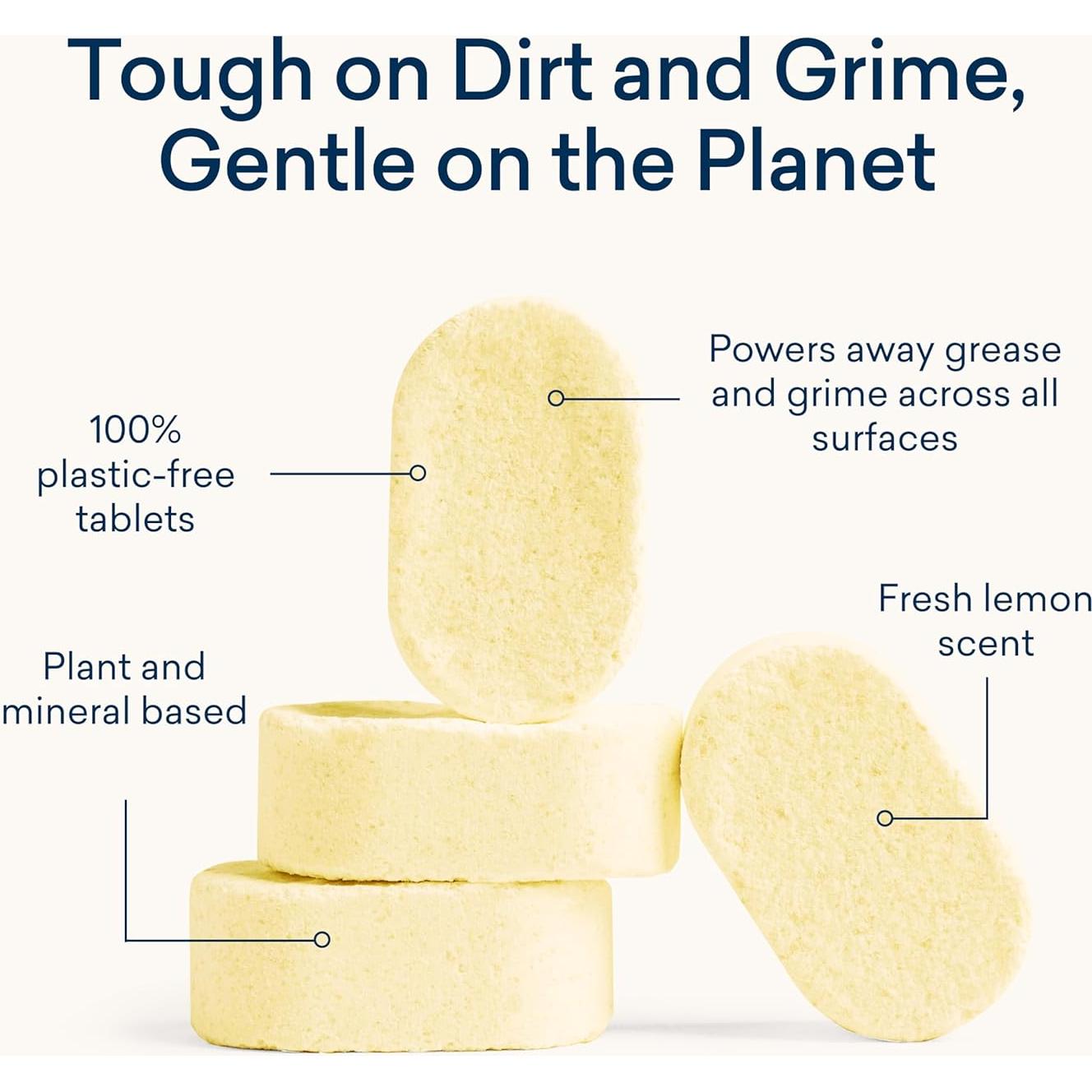 Limpiador Multi-superficie BLUELAND Set de Inicio 4 Tabletas 710 ml