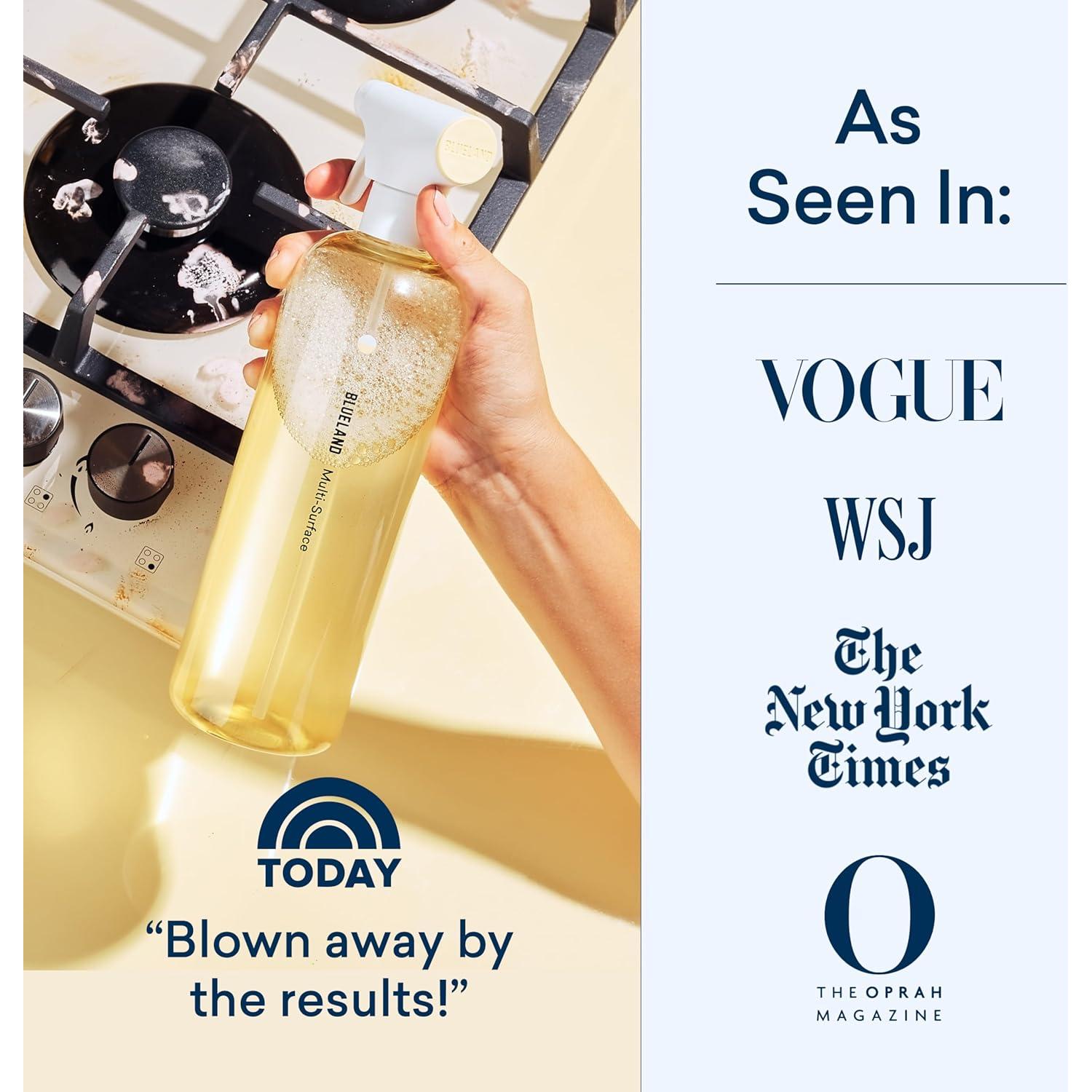 Limpiador Multi-superficie BLUELAND Set de Inicio 4 Tabletas 710 ml