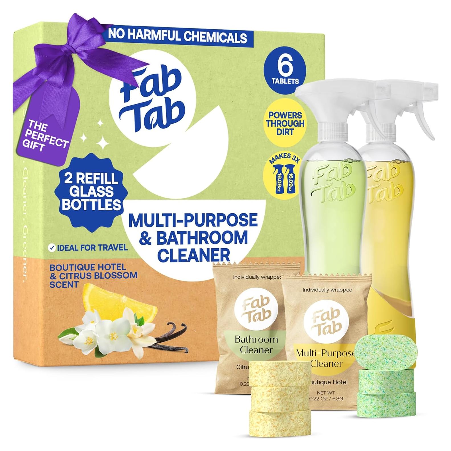 Limpiador Multiusos Fab Tab con 6 Tabletas Recarga Ecológicas