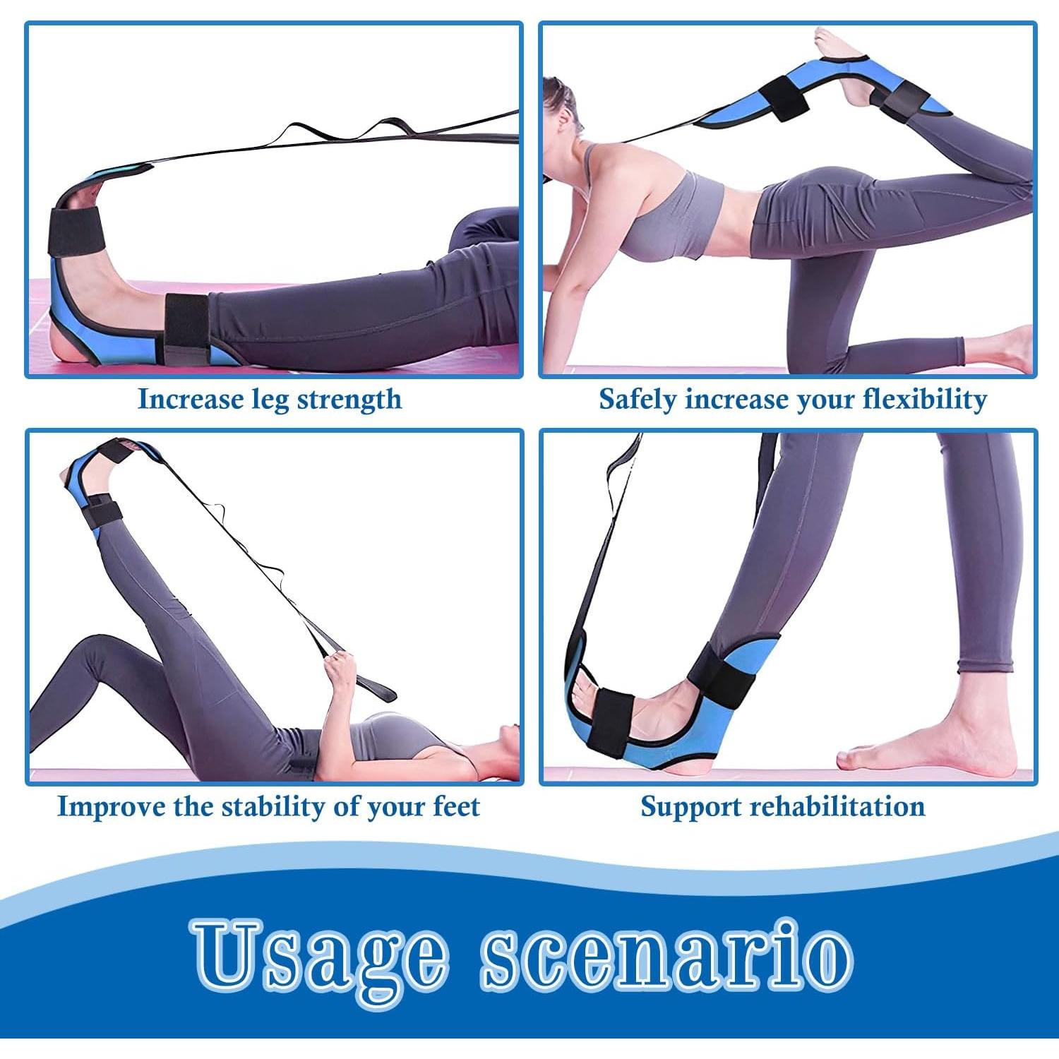 Estirador de Pantorrillas JIURUN - Kit con Rocker y Correa