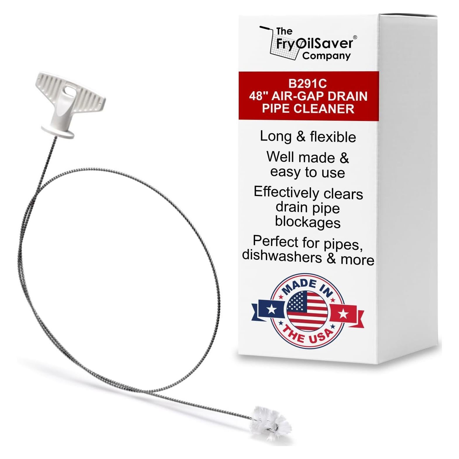 Cepillo de Limpieza de Tuberías 48" FryOilSaver B291C