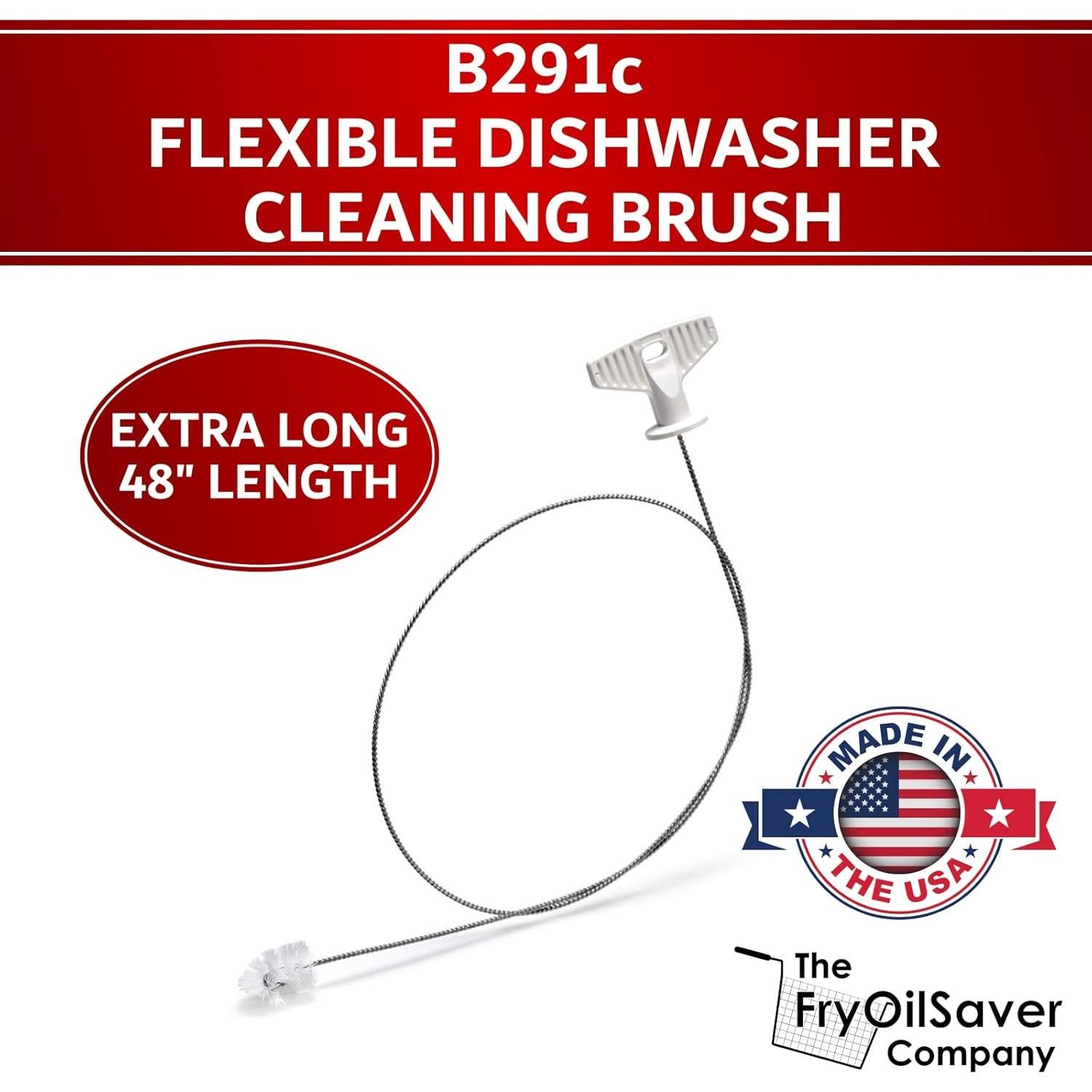 Cepillo de Limpieza de Tuberías 48" FryOilSaver B291C