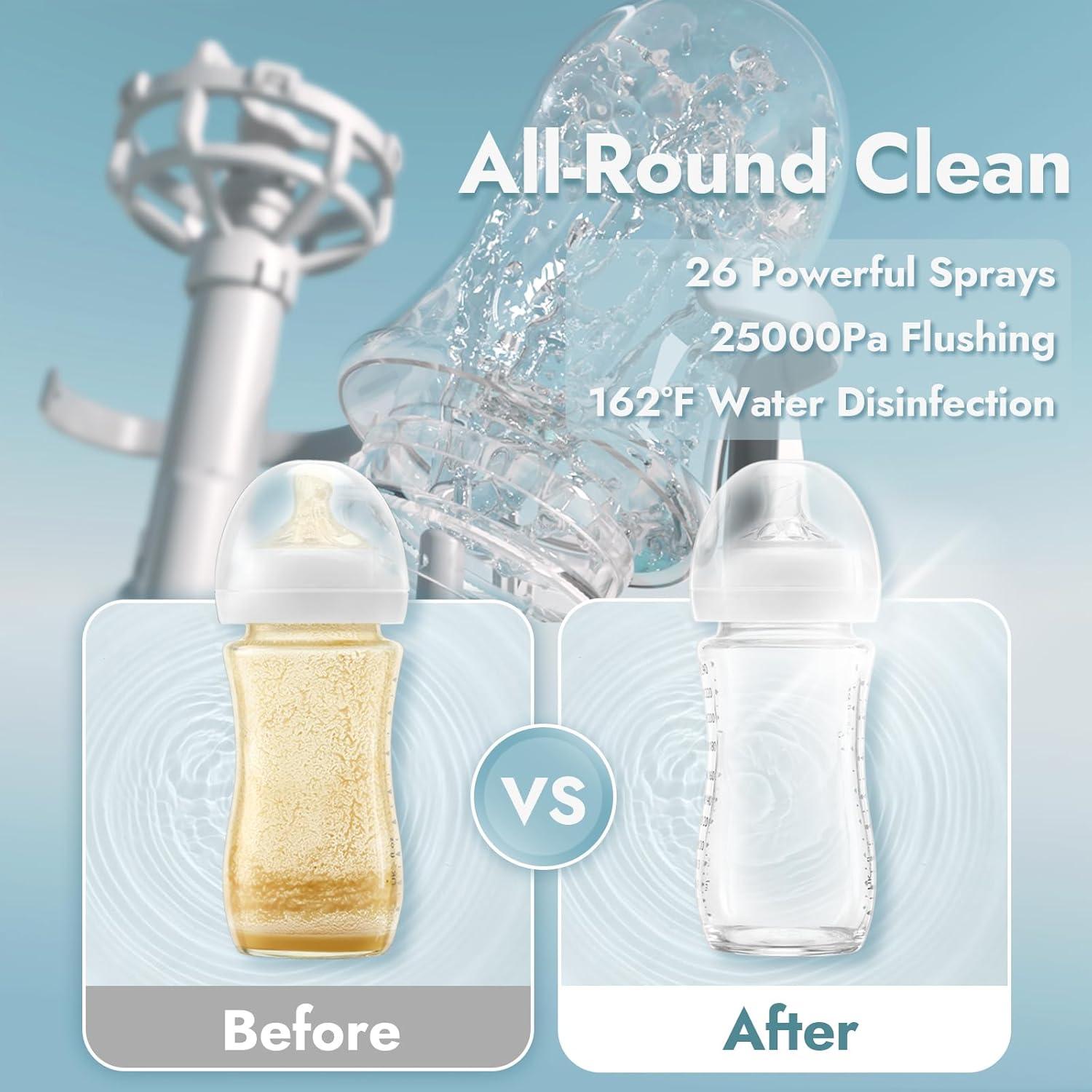 Lavadora y Esterilizador de Botellas Papablic Pro 4 en 1