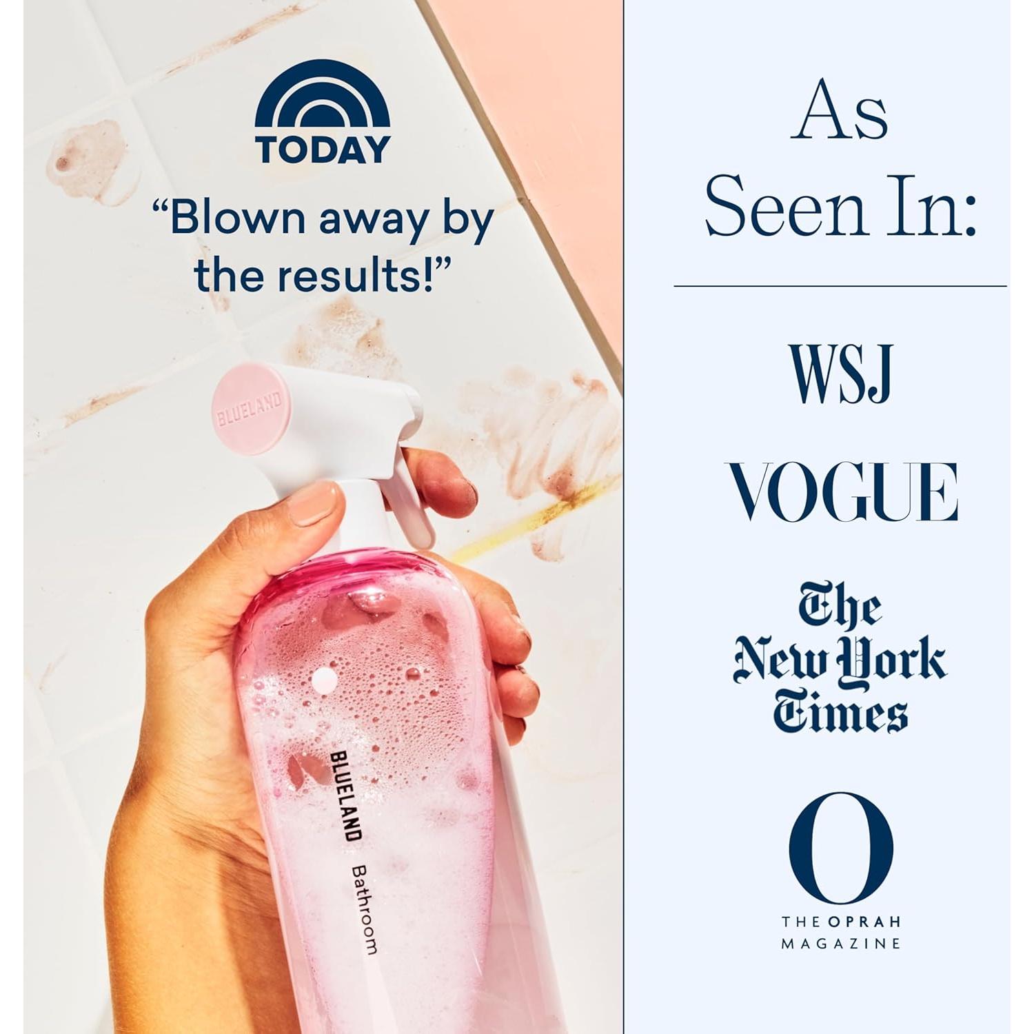 Limpiador de Baño Ecológico BLUELAND, Recarga 10 Tabletas 710 ml