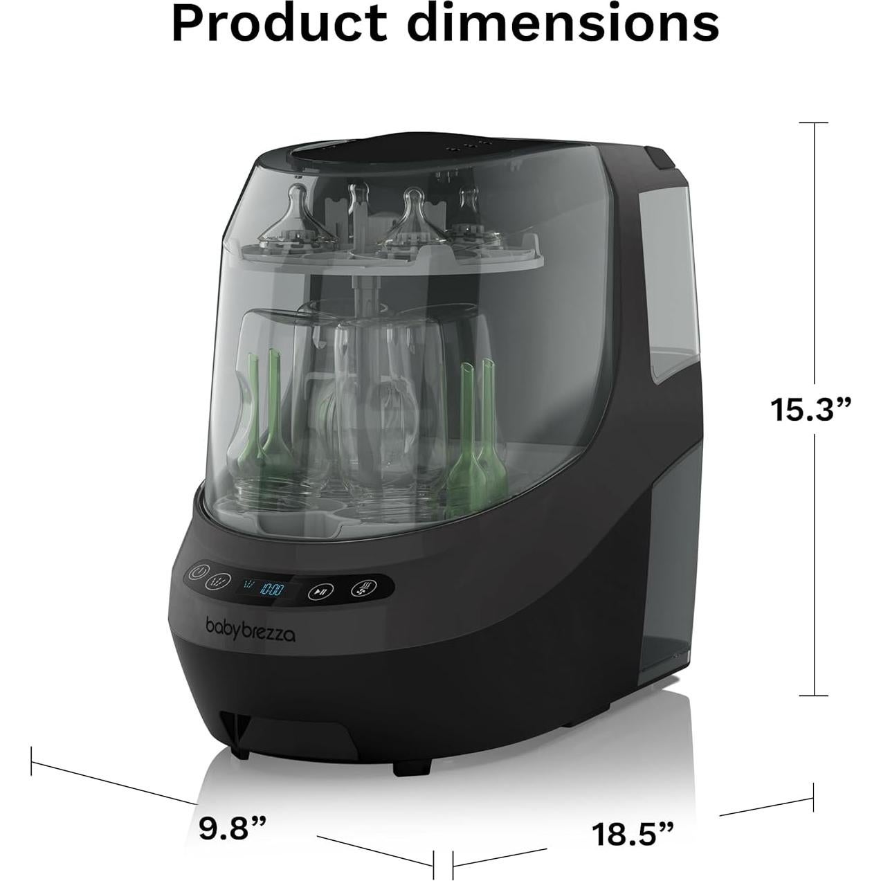 Lavadora de Botellas Baby Brezza Pro - Esterilizador y Secadora