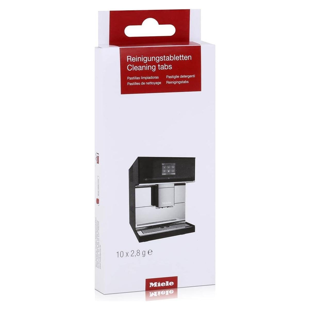 Tabletas de limpieza Miele para máquinas de café, 10 unidades