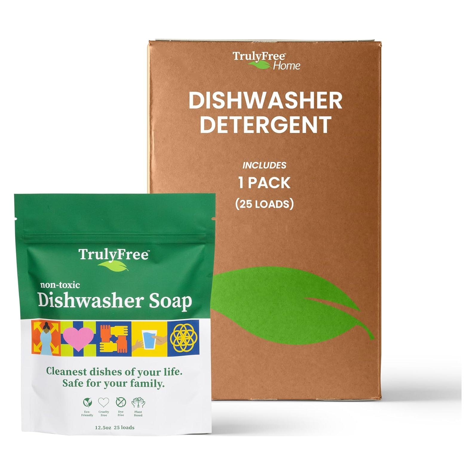 Detergente en polvo para lavavajillas Truly Free 354.88 g