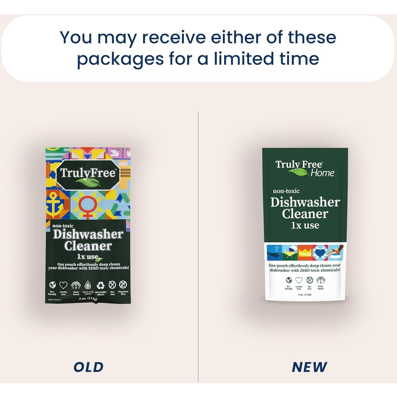 Limpiador Natural para Lavavajillas Truly Free 113 g - Aroma a Limón