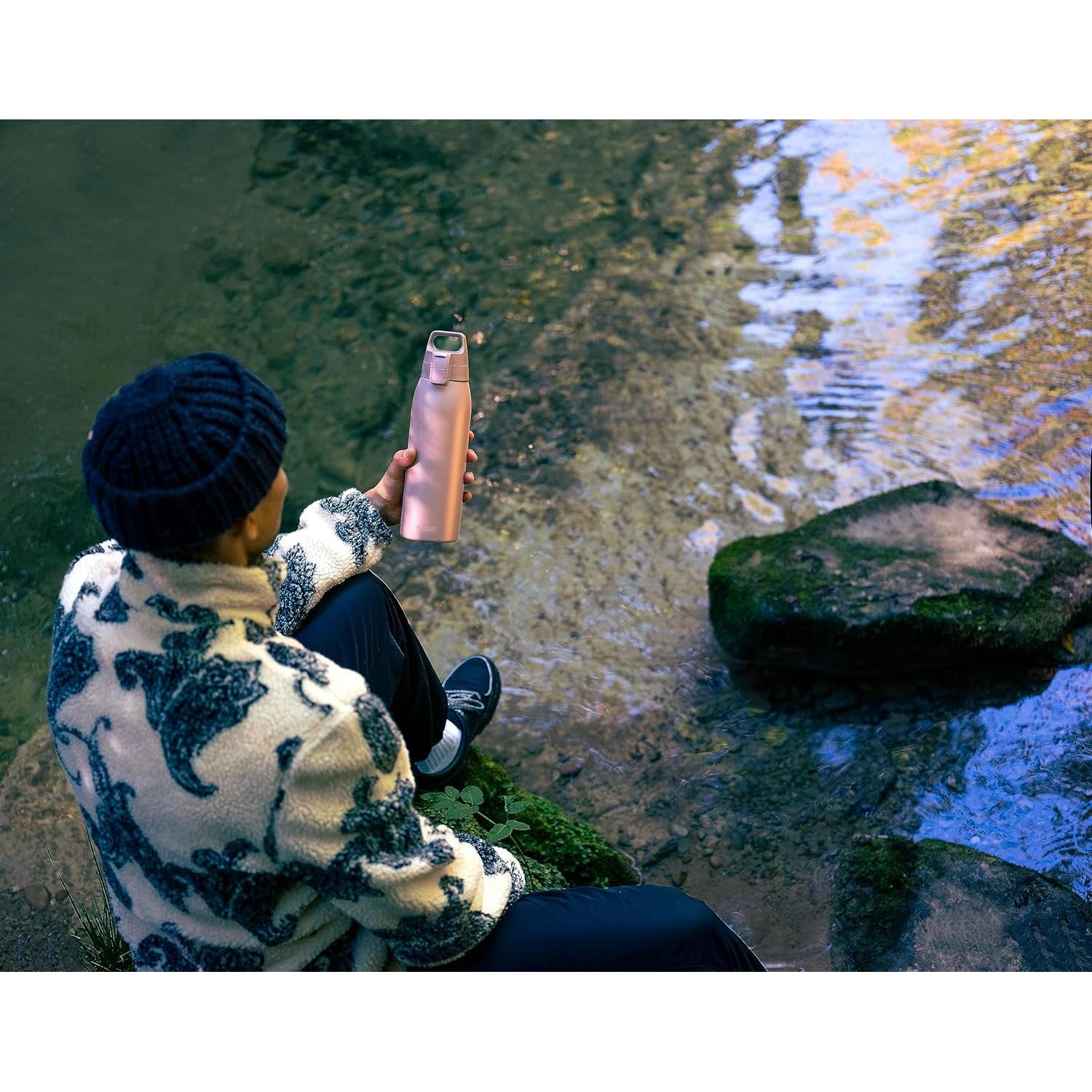 Botella de Agua Aislada SIGG Shield Therm 1L Acero Inoxidable